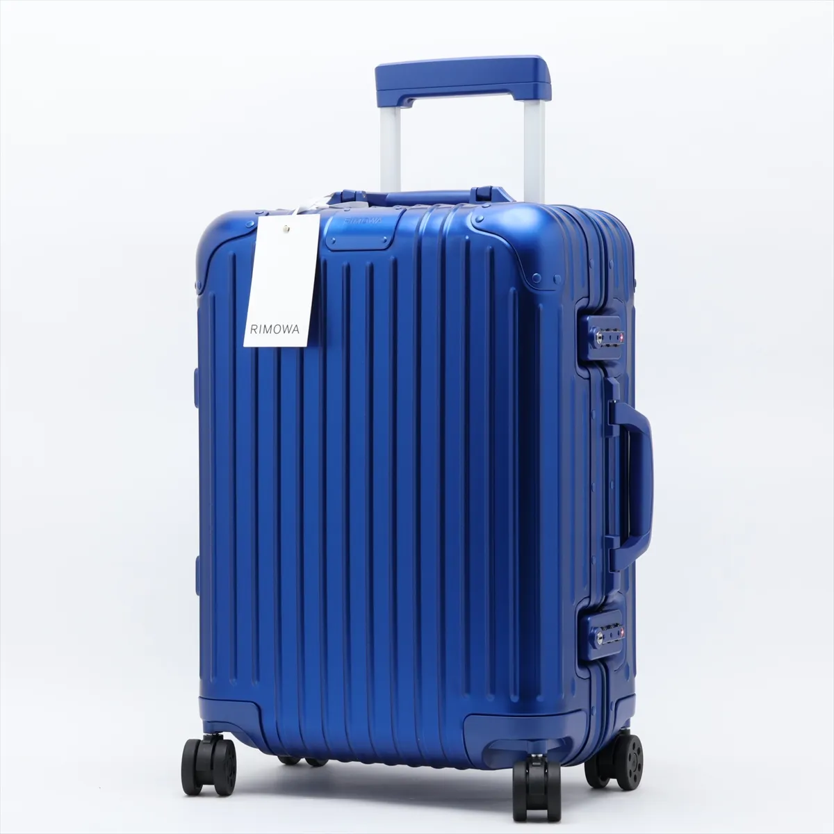 [Individually packaged] Rimowa Original Cabin Aluminum Carry-on Suitcase, Blue, Combination Lock 221 — view 10