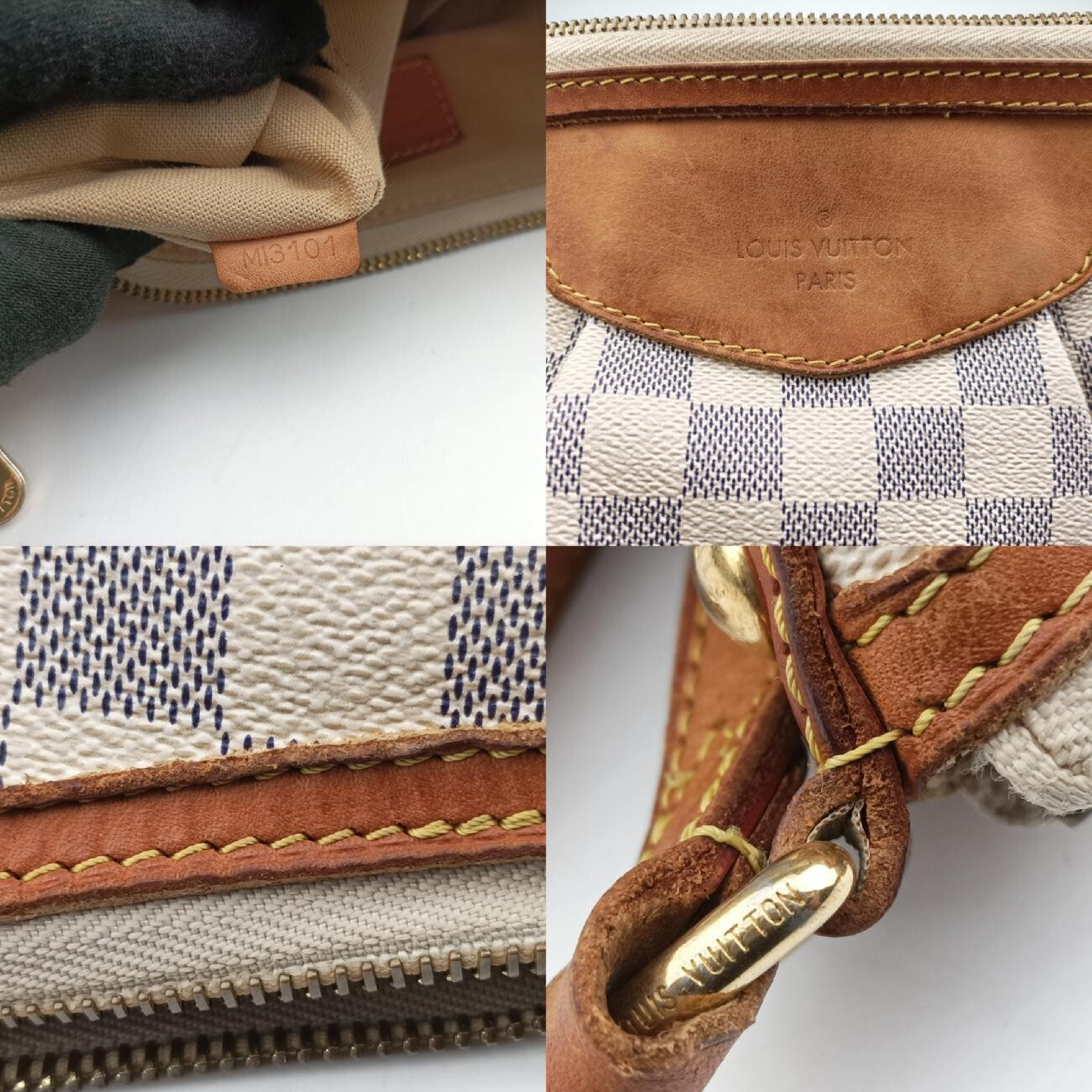 Siracusa PM Azur Damier Canvas N41113 MI3101 Shoulder Bag — view 8