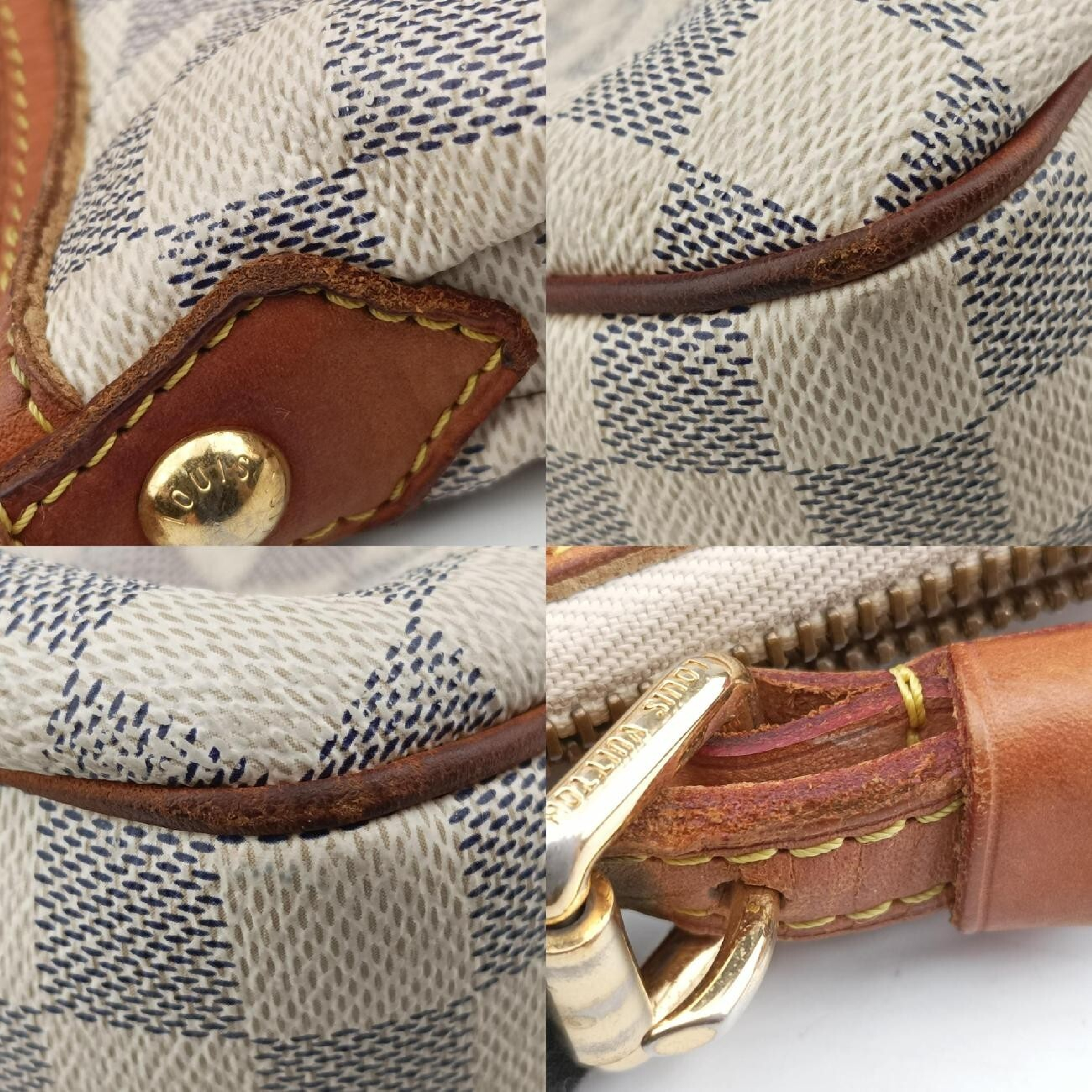 Siracusa PM Azur Damier Canvas N41113 MI3101 Shoulder Bag — view 10