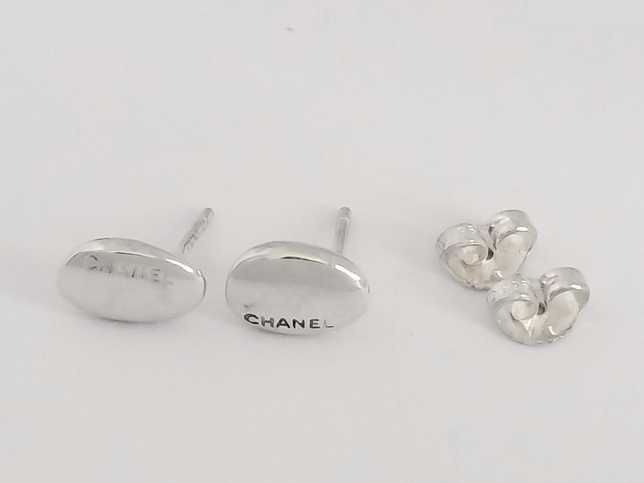 Logo 925/2.6g Silver Earrings