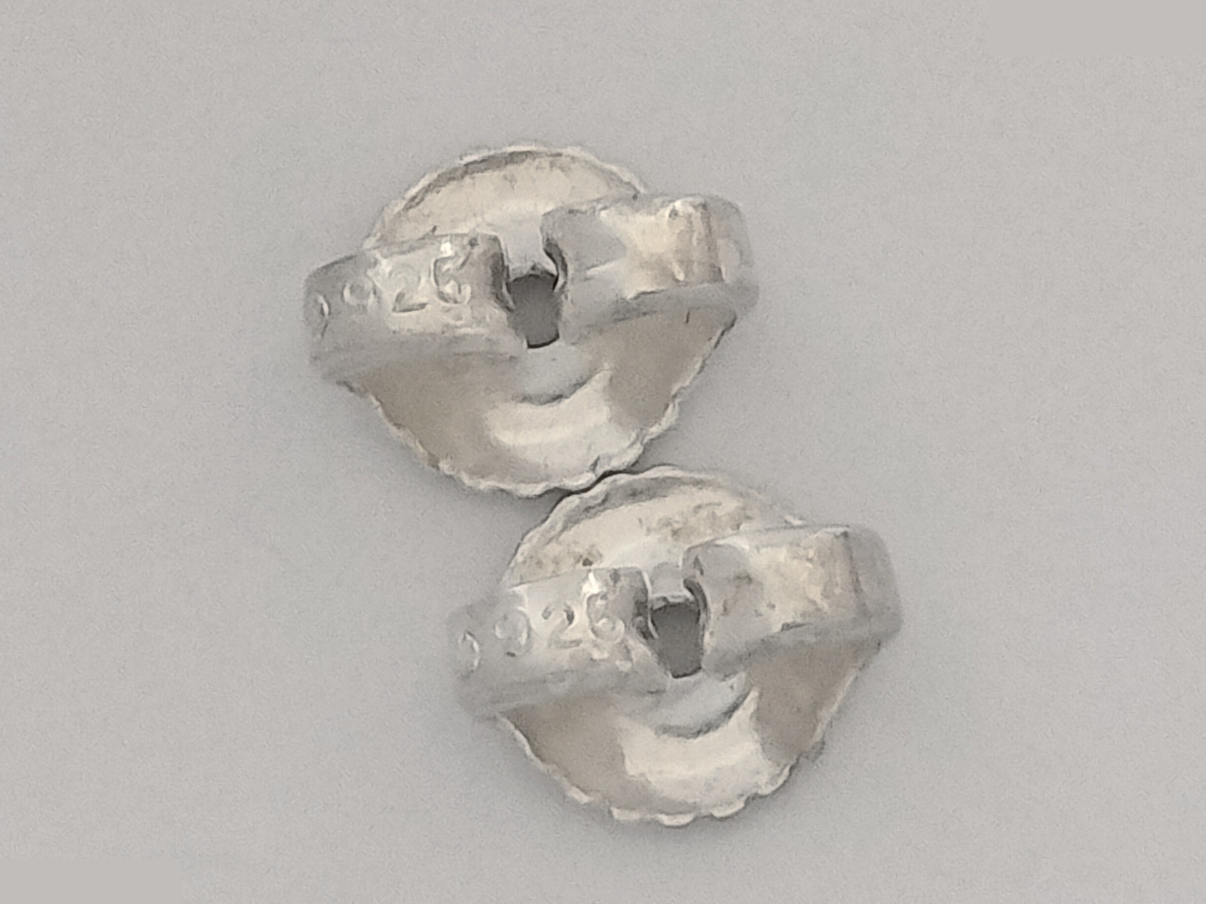 Logo 925/2.6g Silver Earrings — view 3