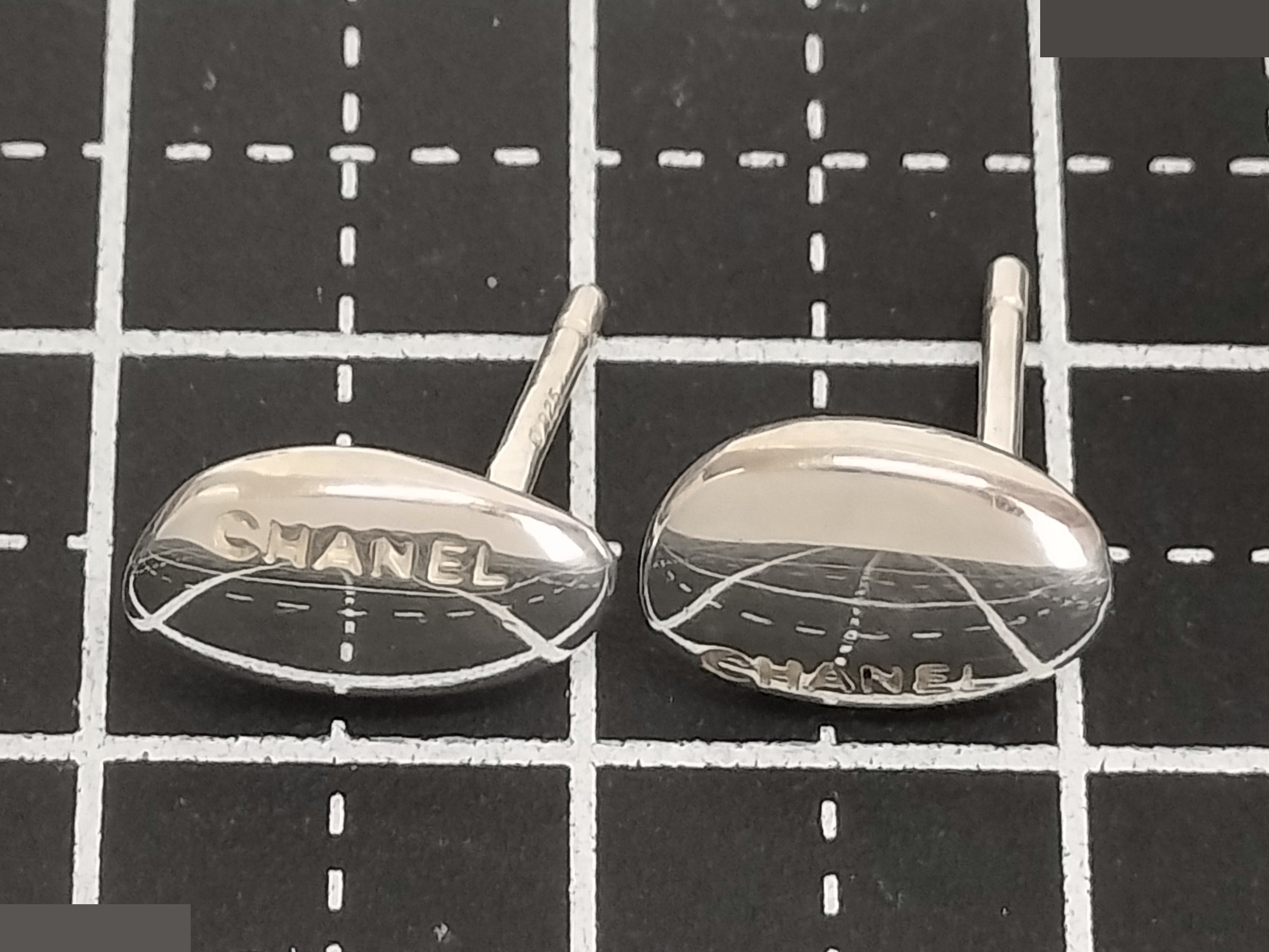 Logo 925/2.6g Silver Earrings — view 5