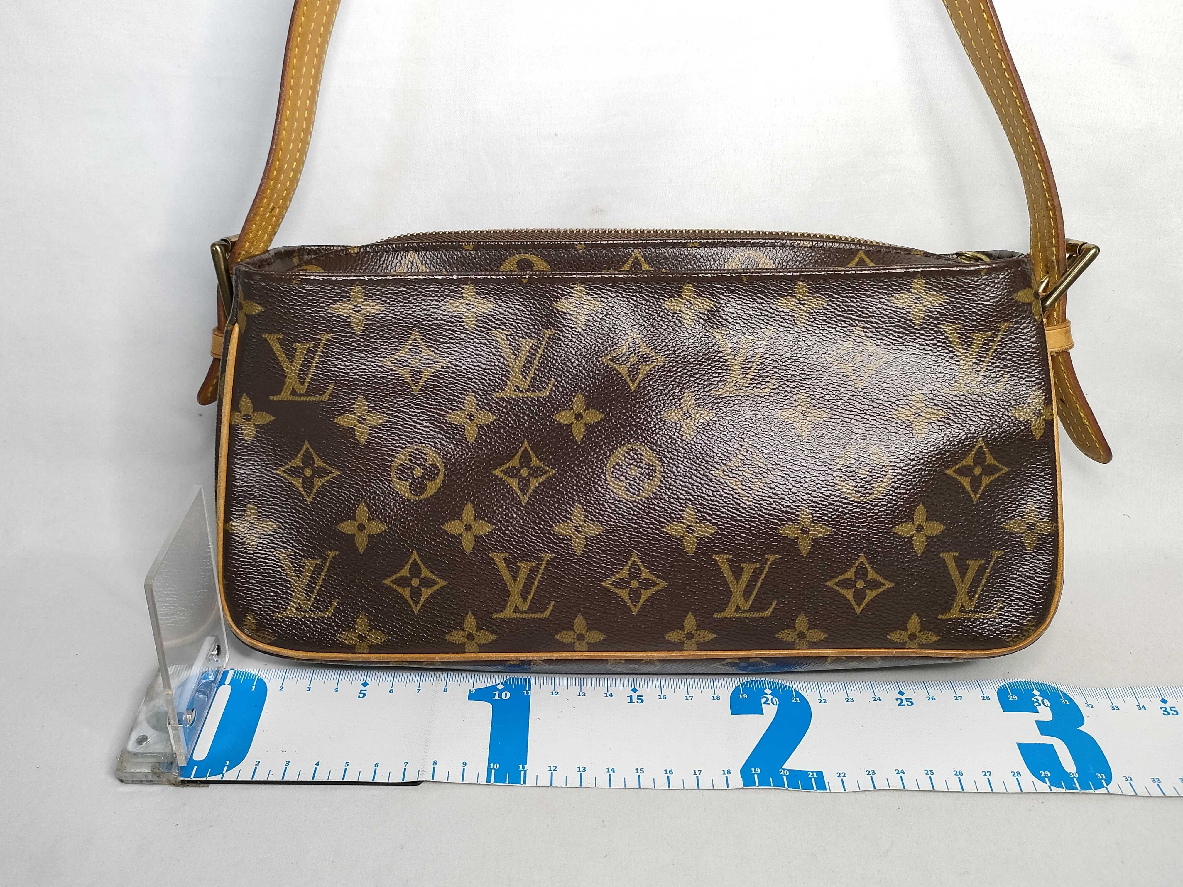 Monogram Vuitton Monogram Vivacite MM M51164 DU0044 Brown Shoulder Bag — view 2