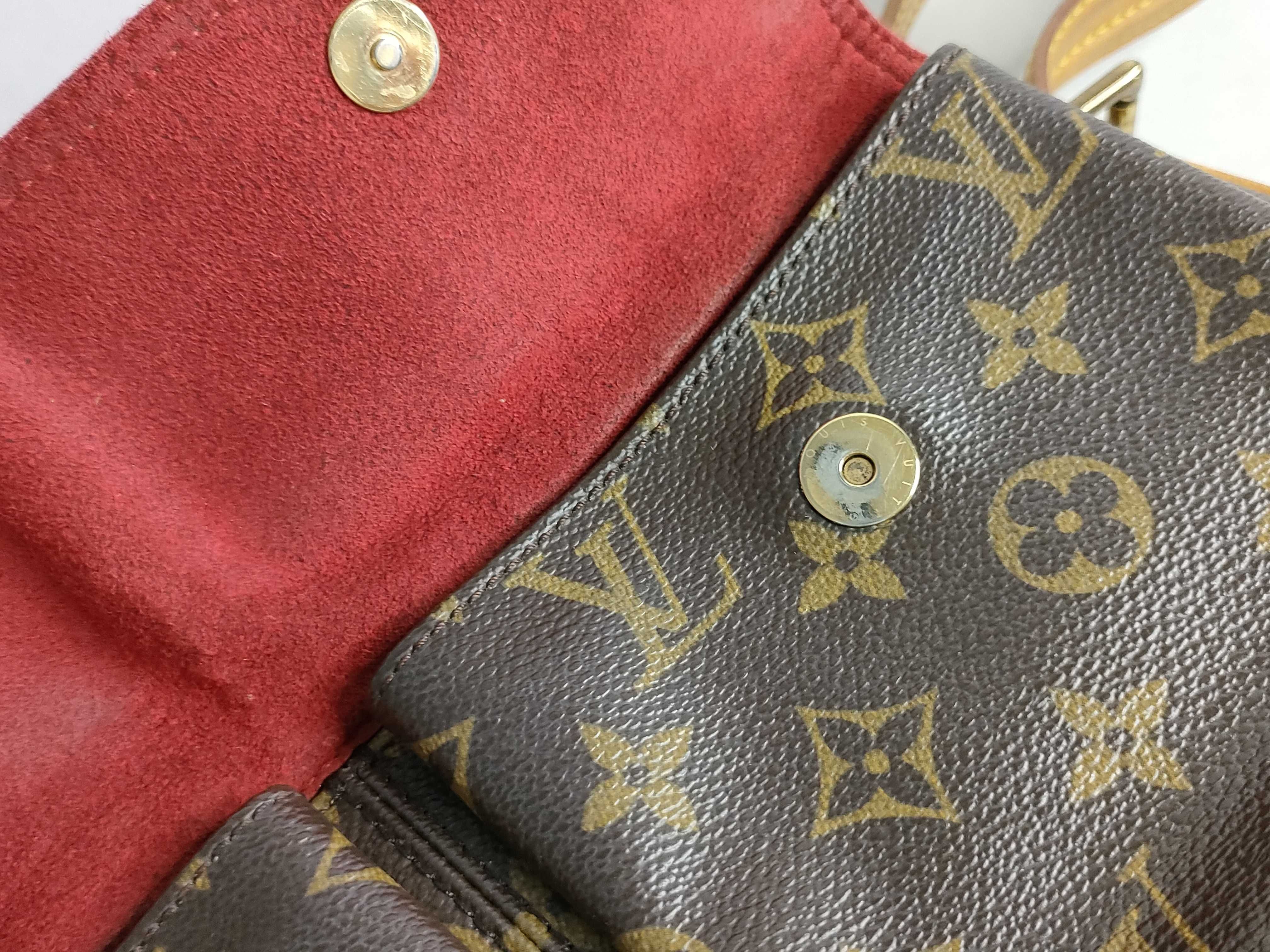 Monogram Vuitton Monogram Vivacite MM M51164 DU0044 Brown Shoulder Bag — view 14