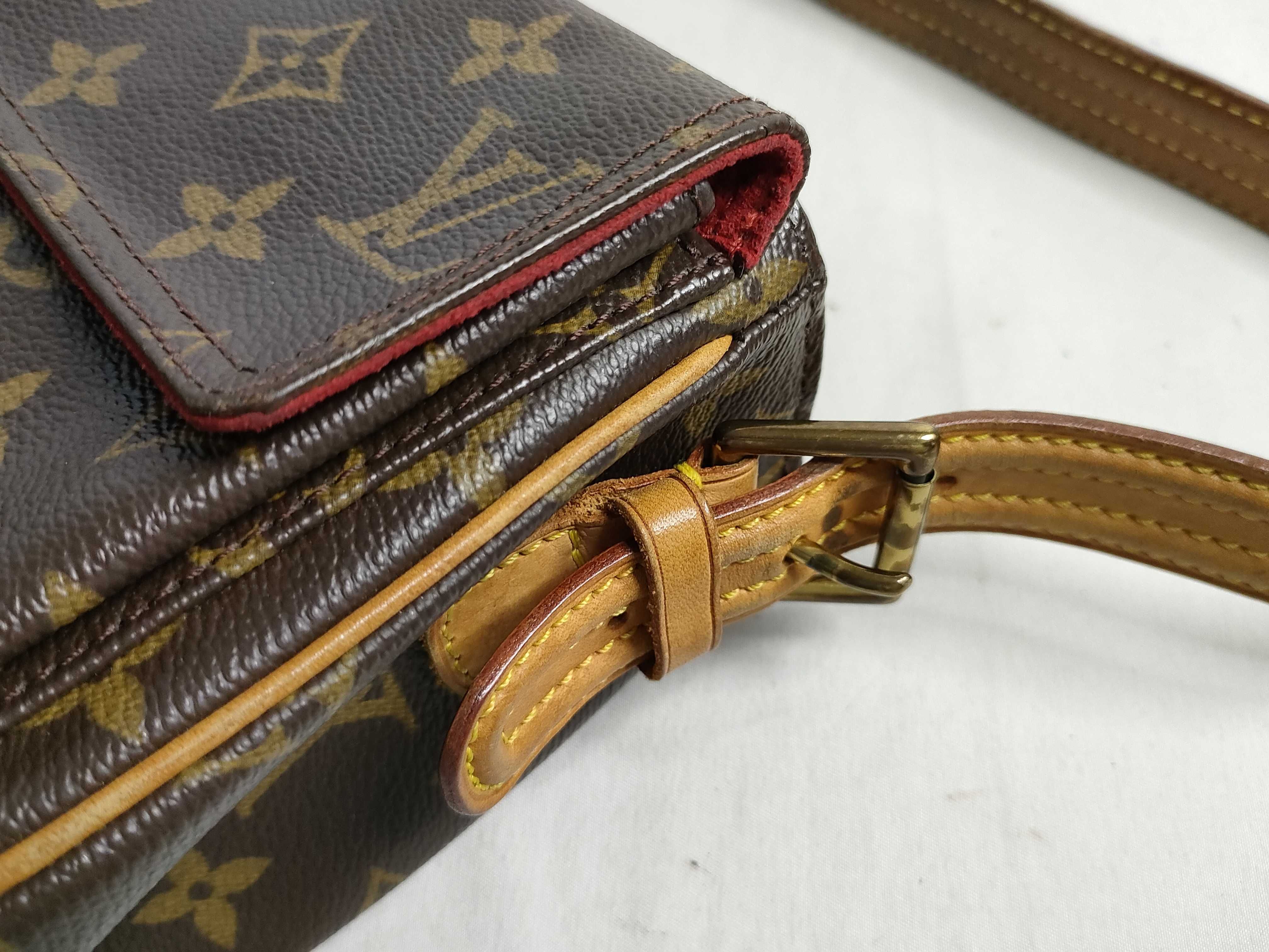 Monogram Vuitton Monogram Vivacite MM M51164 DU0044 Brown Shoulder Bag — view 5