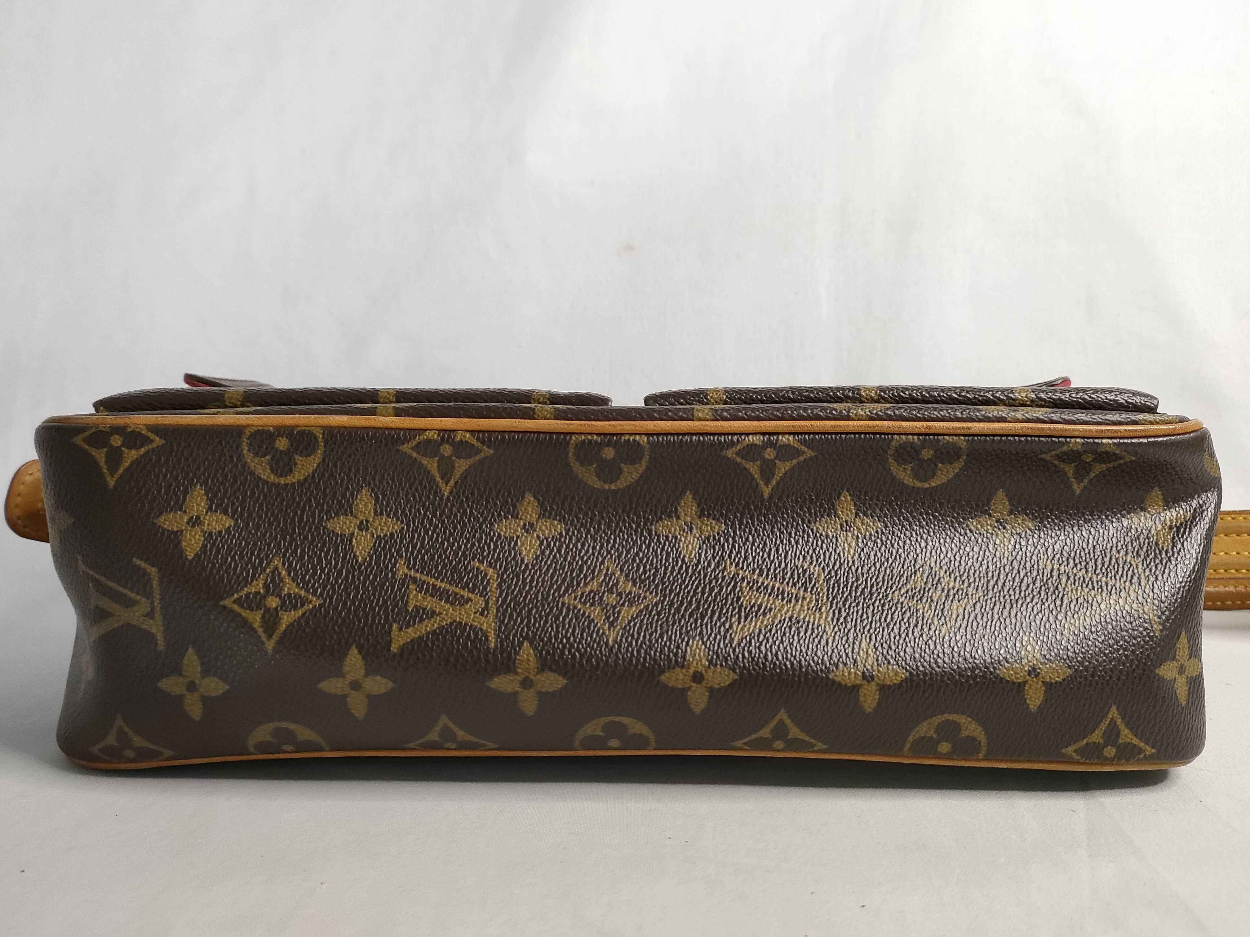Monogram Vuitton Monogram Vivacite MM M51164 DU0044 Brown Shoulder Bag — view 7