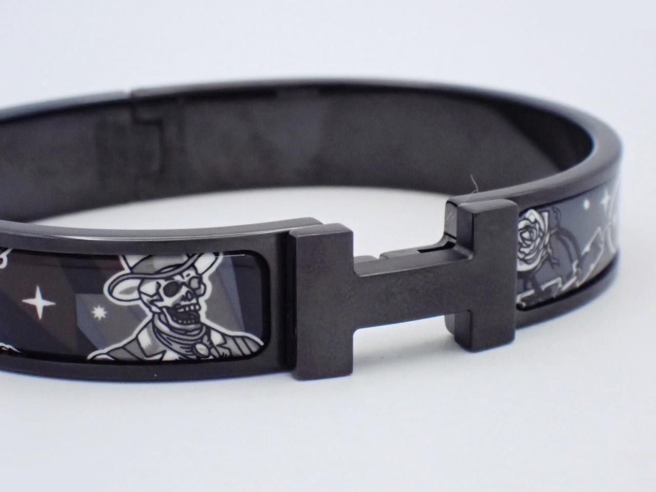 H704417 Enamel Bracelet, Wrist Circumference Approx. 17cm — view 3