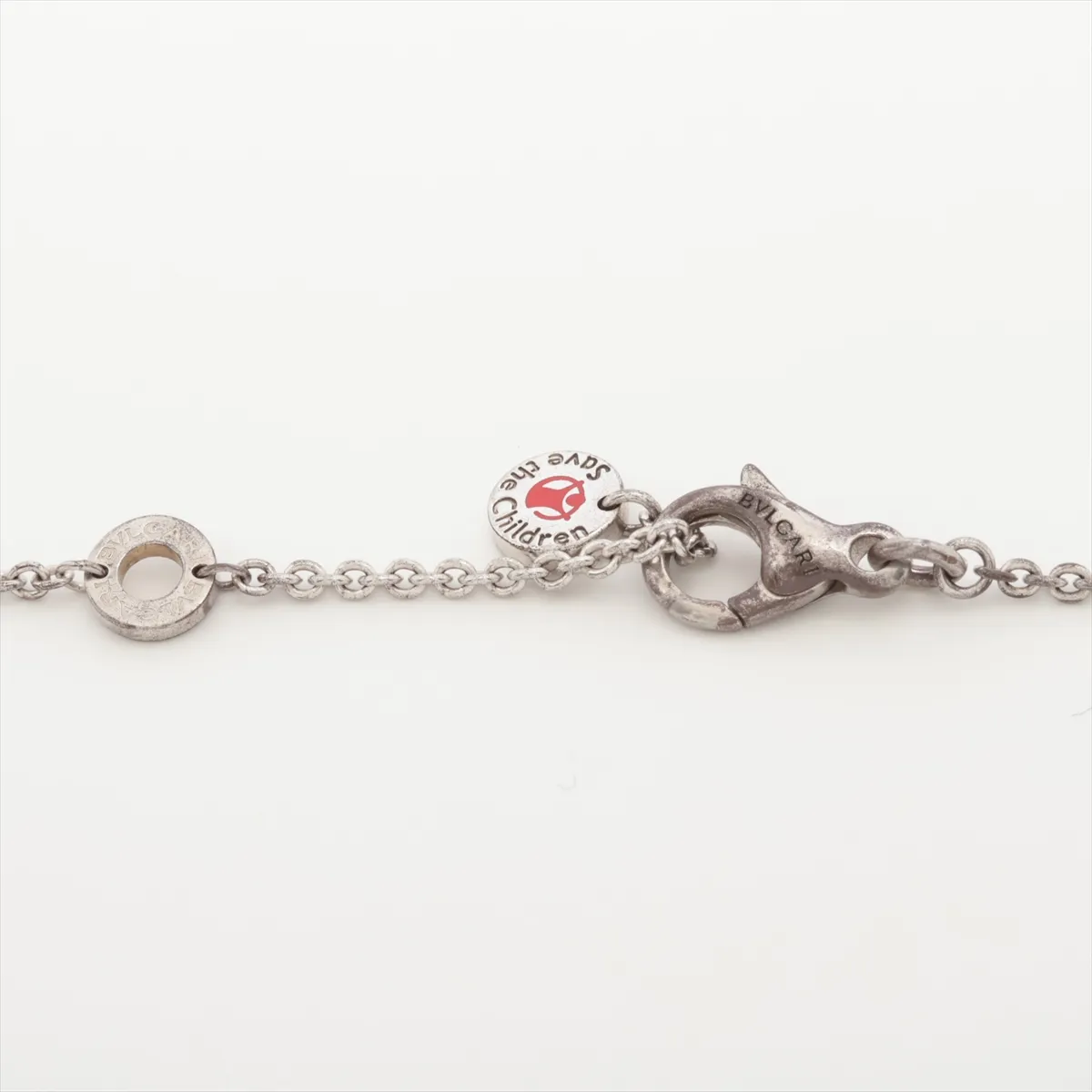 B Zero One Save the Children Charity Necklace 925 x Black Ceramic 9.6g Silver — view 3