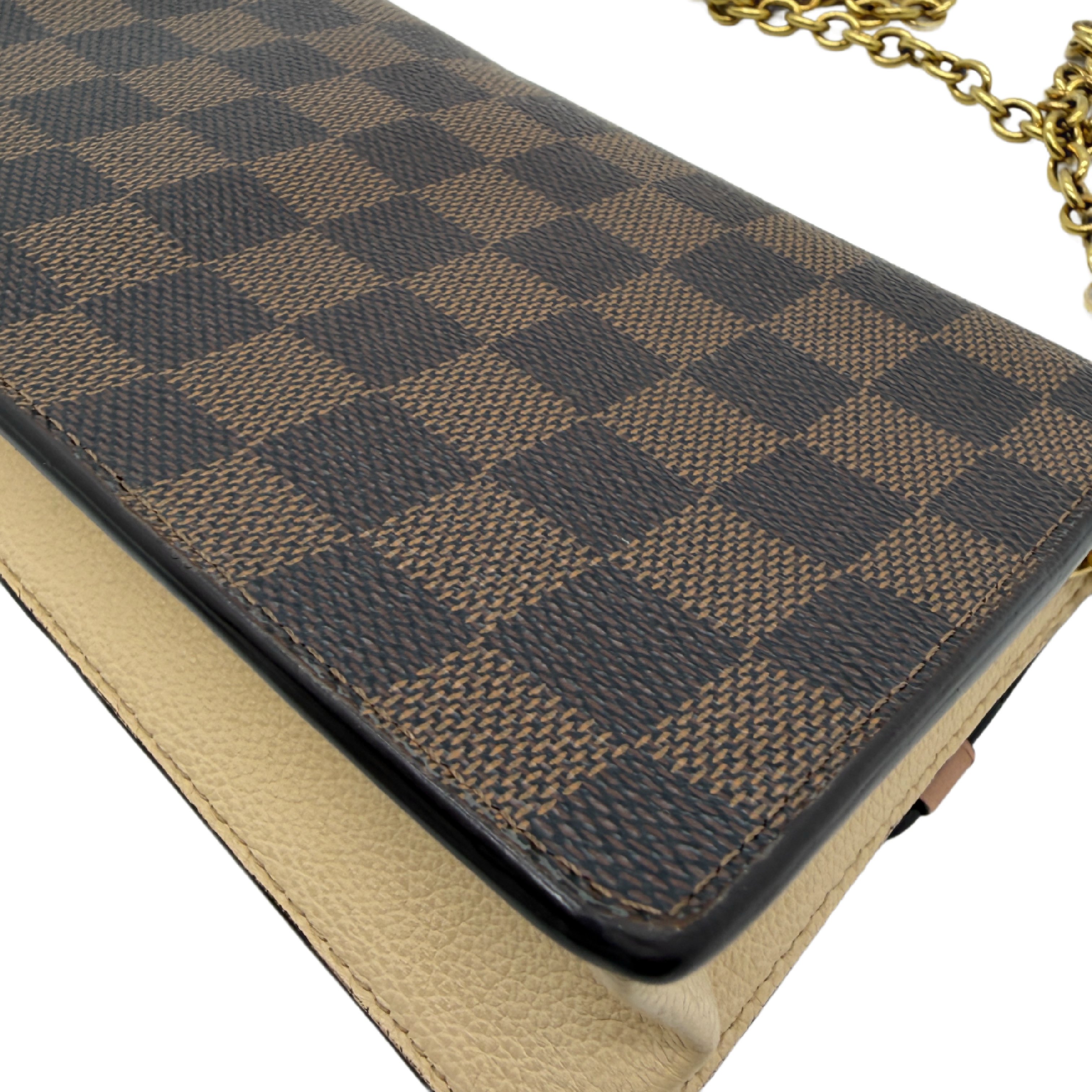Damier Portefeuille Vavin Chain Shoulder Bag — view 9