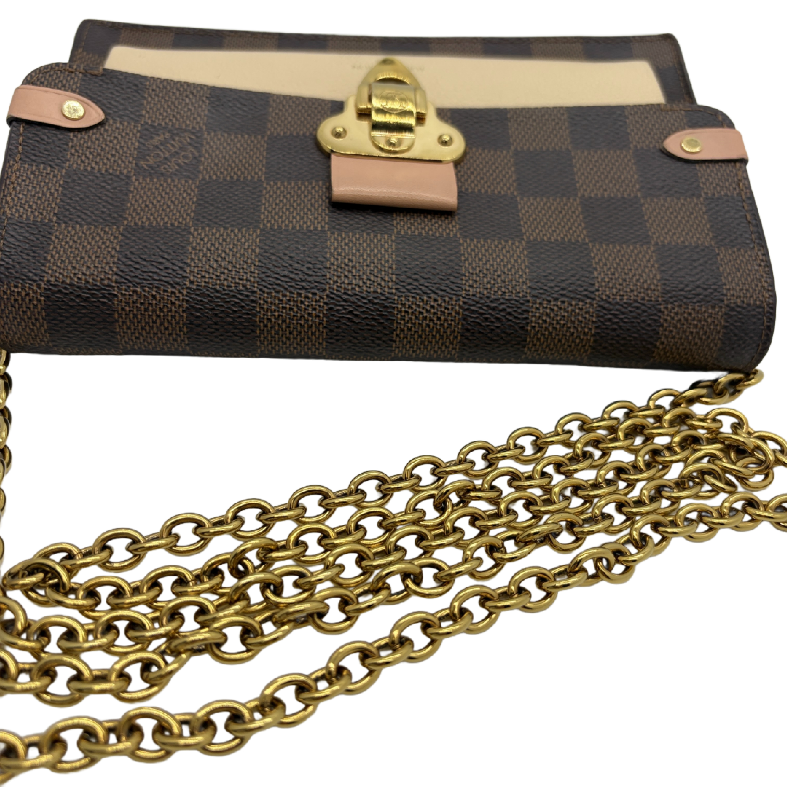 Damier Portefeuille Vavin Chain Shoulder Bag — view 10