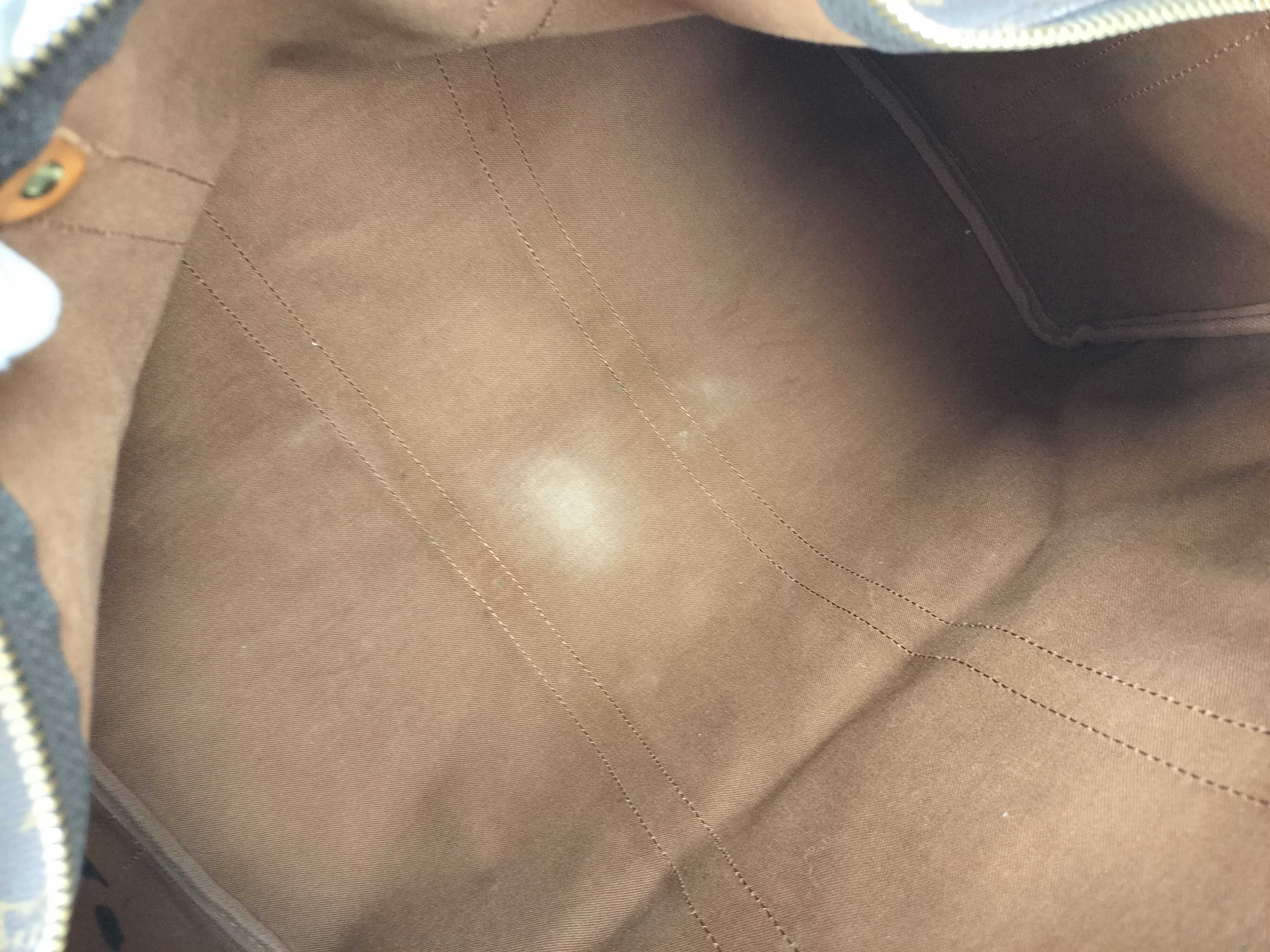 Monogram Keepall 45 Bandoulière Boston Bag V.I. Stamp V.I.002 — view 12