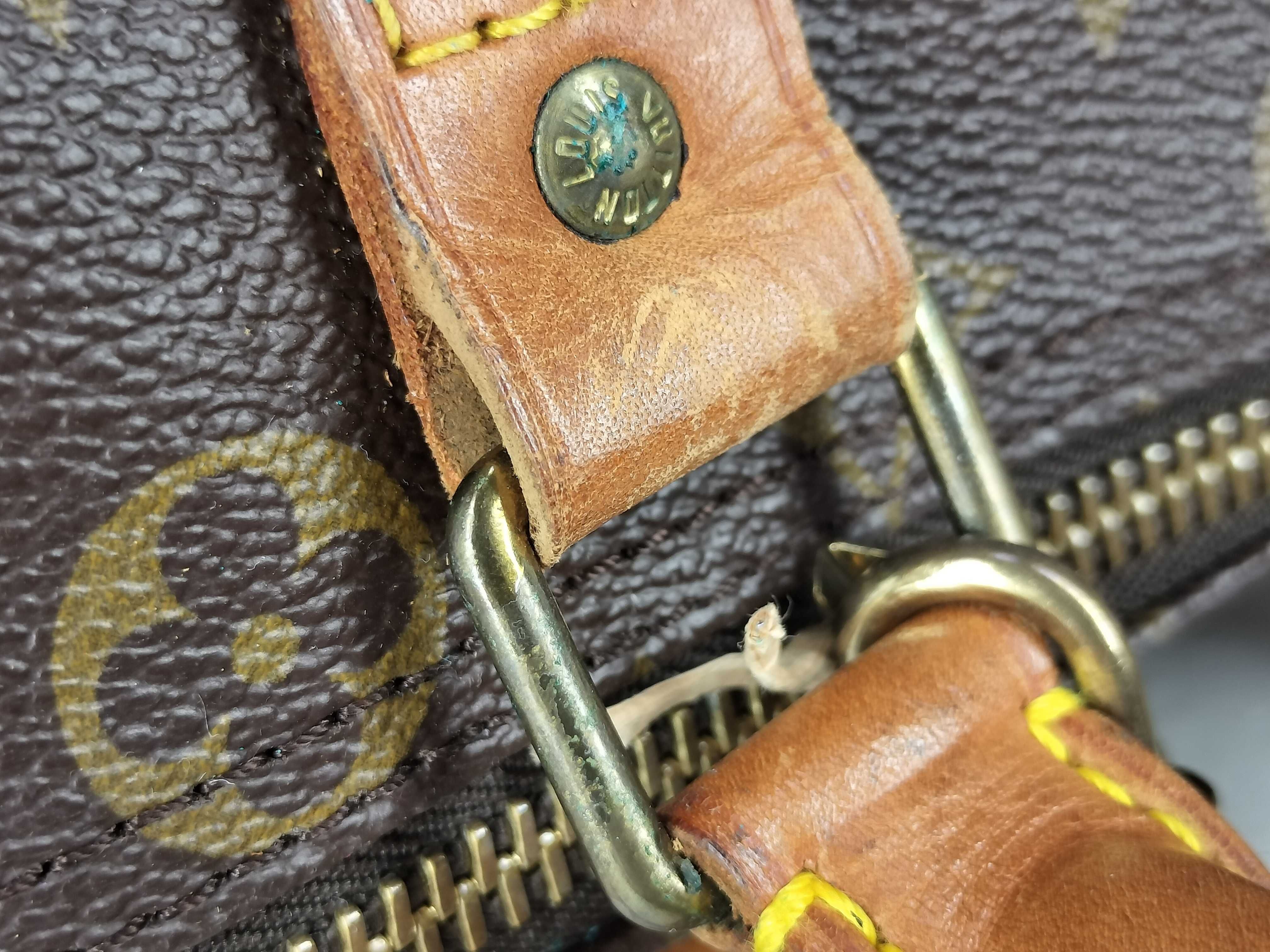 Monogram Keepall 45 Bandoulière Boston Bag V.I. Stamp V.I.002 — view 6
