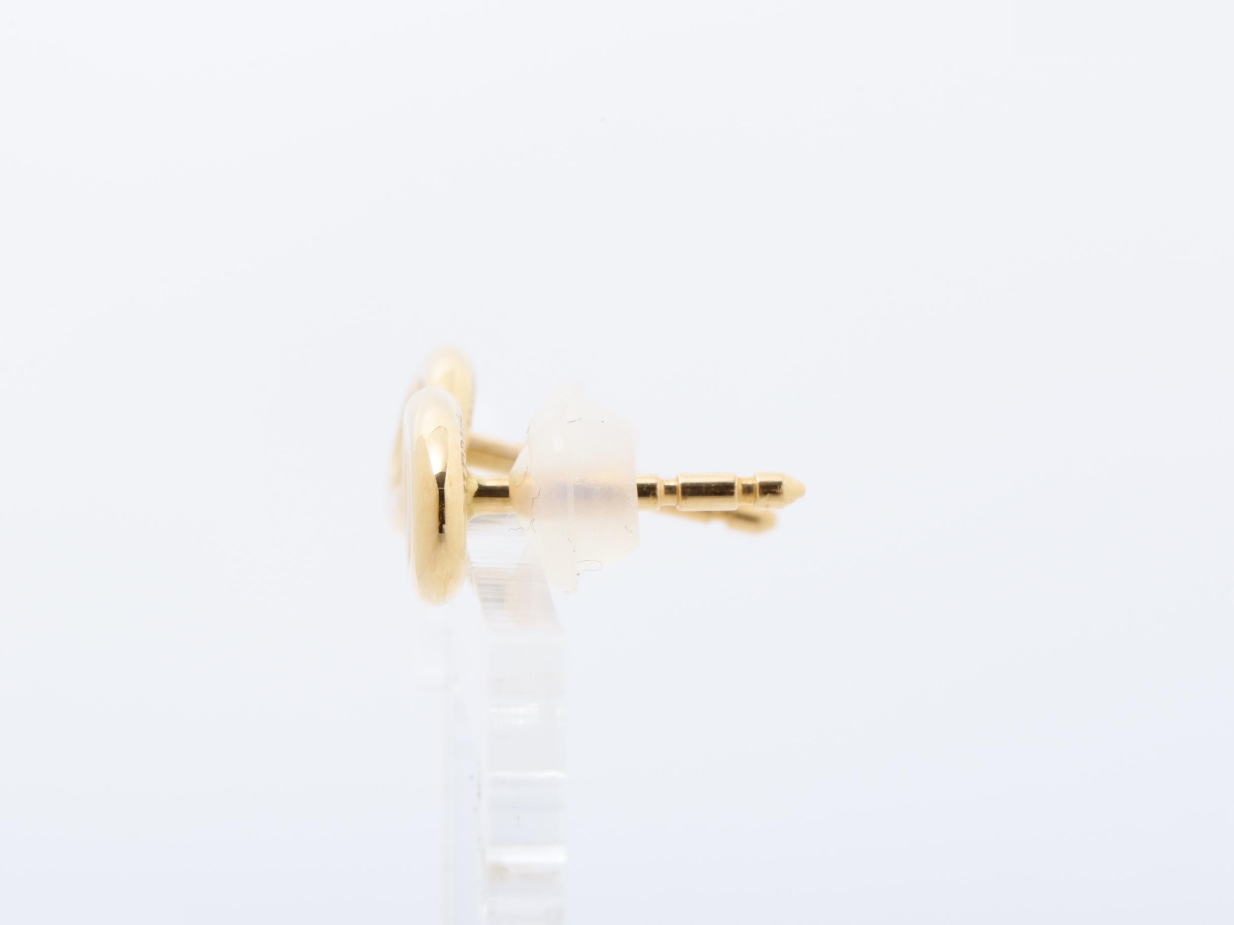 Farandole Earrings, 750PG, Silicone Backs — view 5