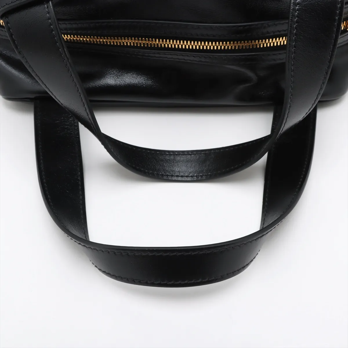 leather handbag black 5BB182 — view 5