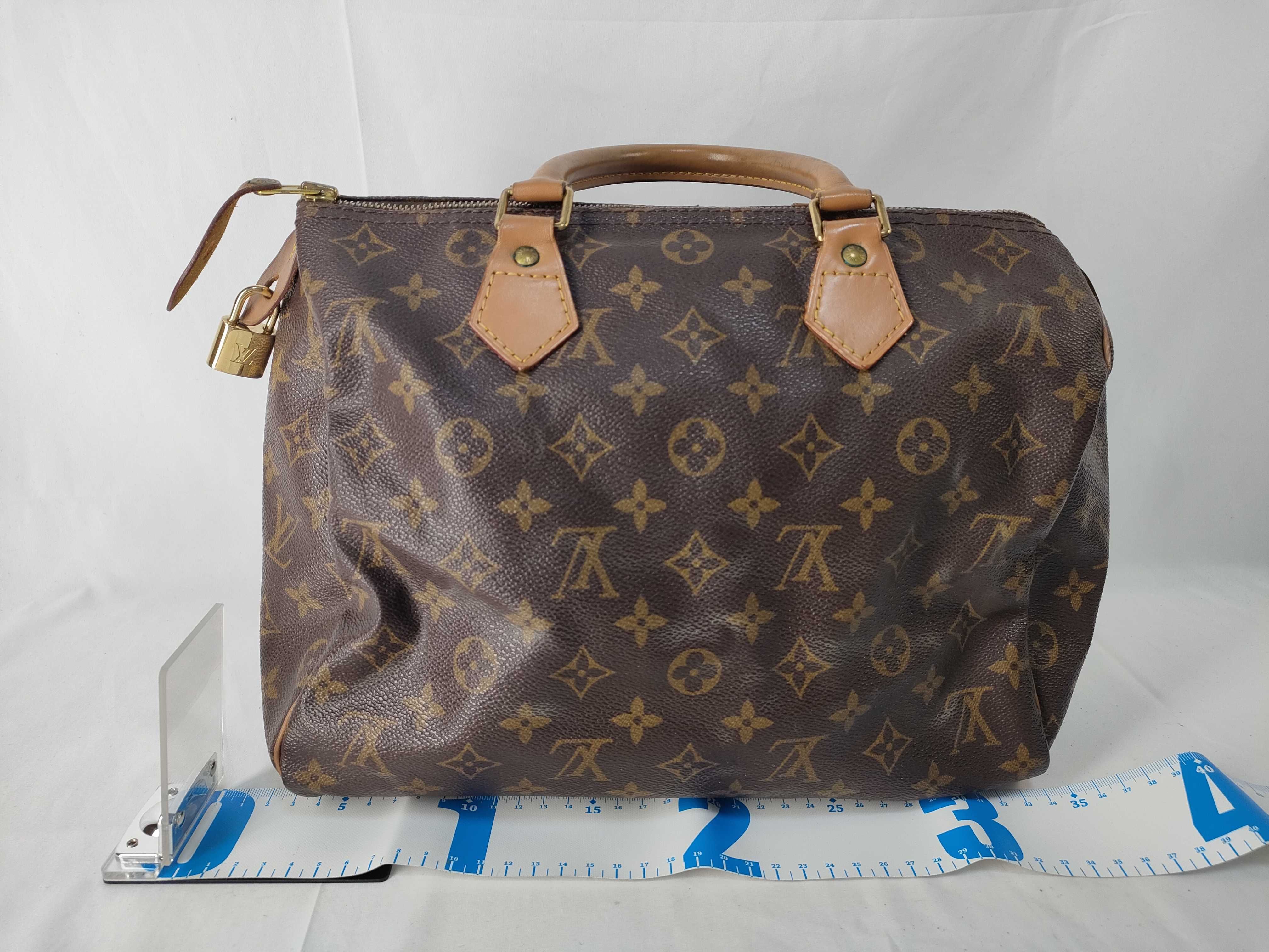 Monogram PH- Speedy 30 Monogram Brown Canvas Handbag — view 2