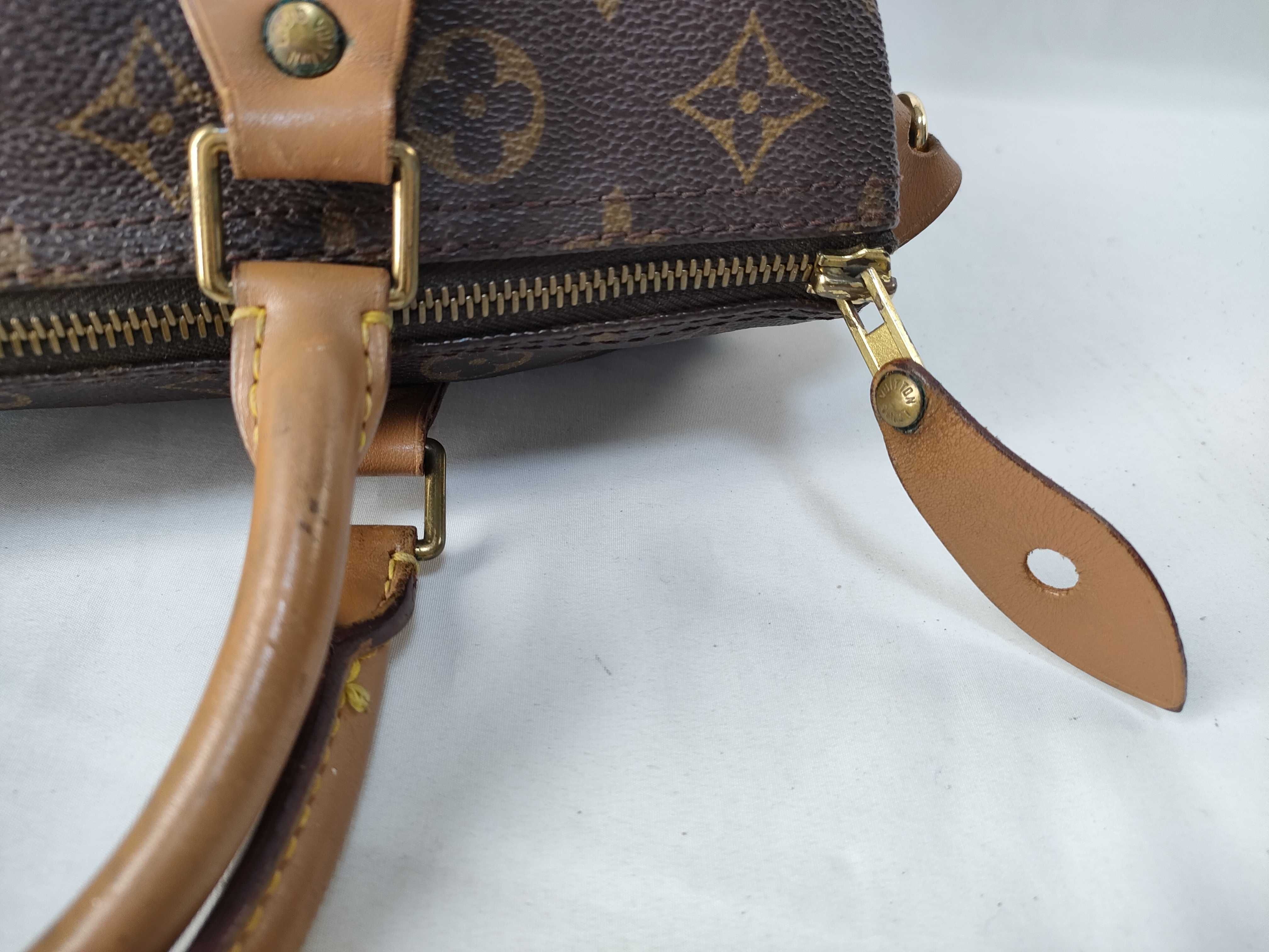 Monogram PH- Speedy 30 Monogram Brown Canvas Handbag — view 12