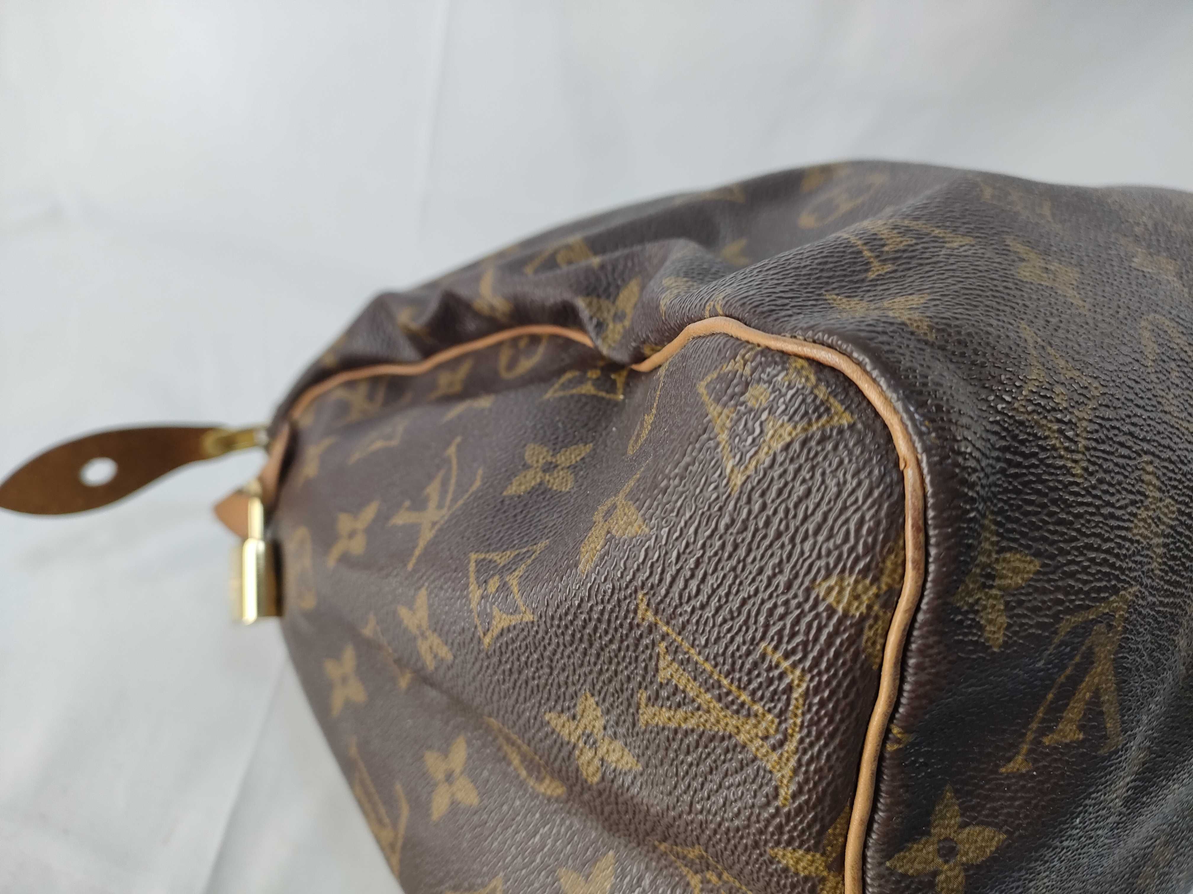 Monogram PH- Speedy 30 Monogram Brown Canvas Handbag — view 4