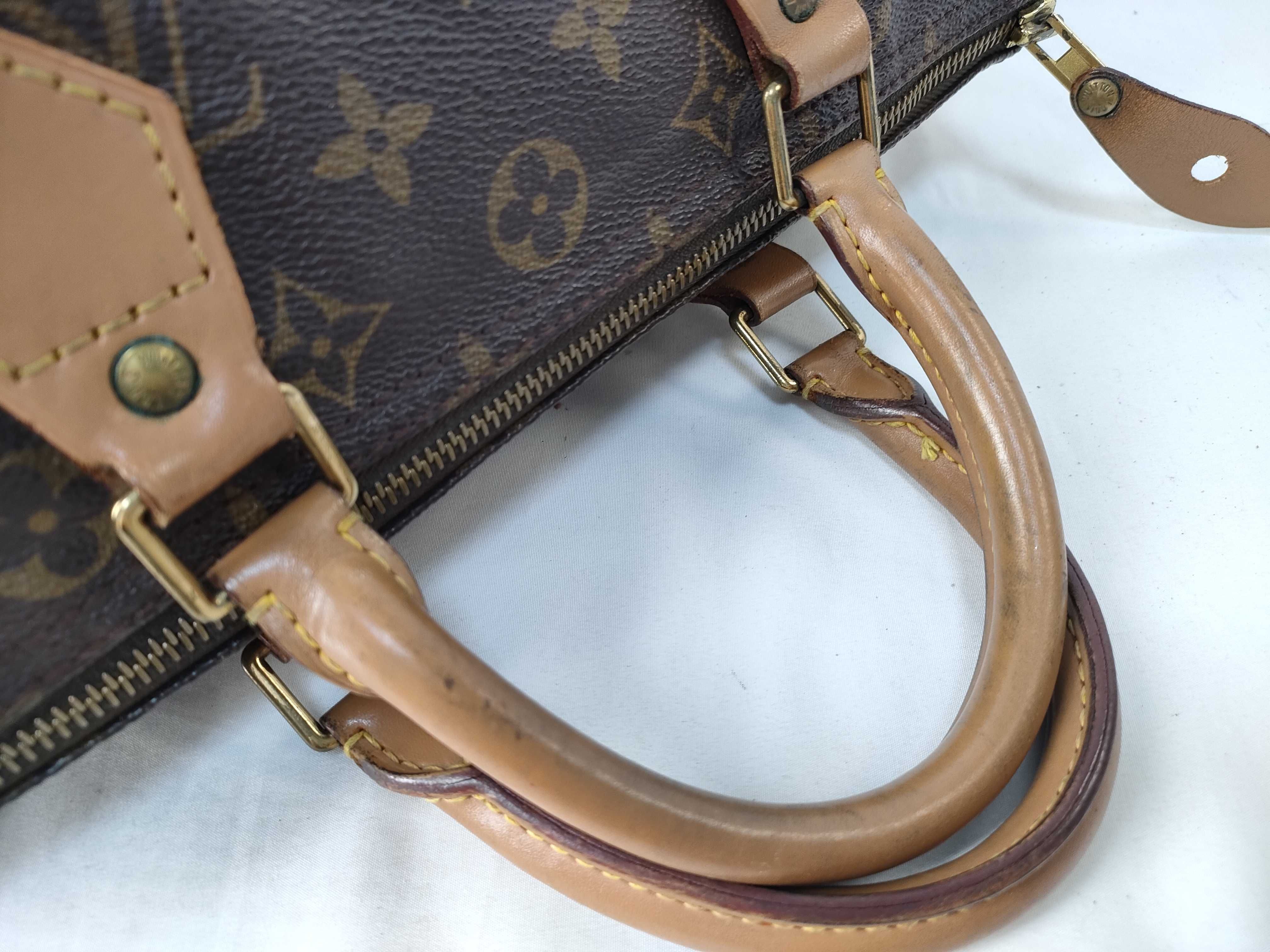 Monogram PH- Speedy 30 Monogram Brown Canvas Handbag — view 10