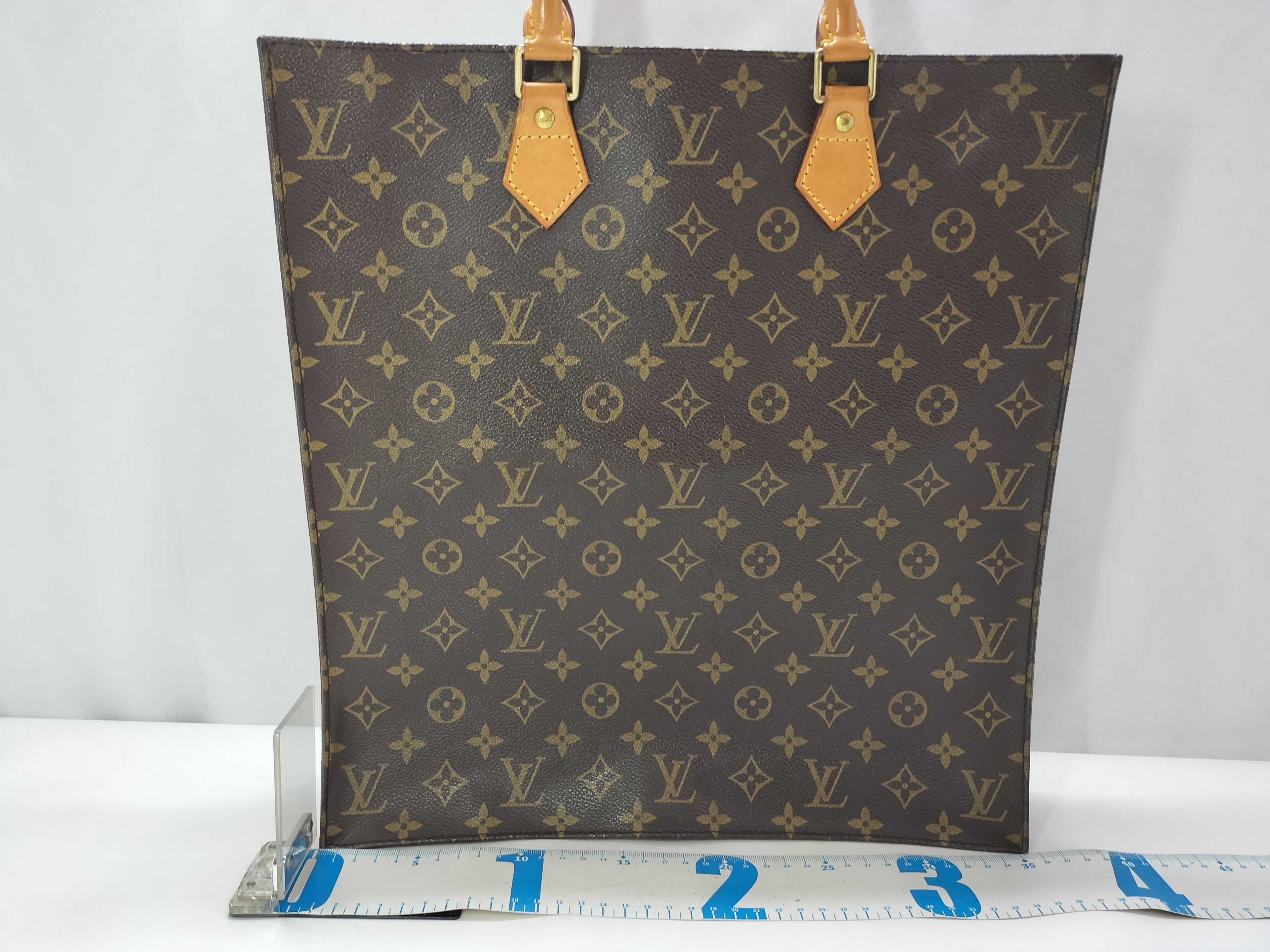 Monogram Sac Plat Tote Bag M51140 MI0092 — view 2