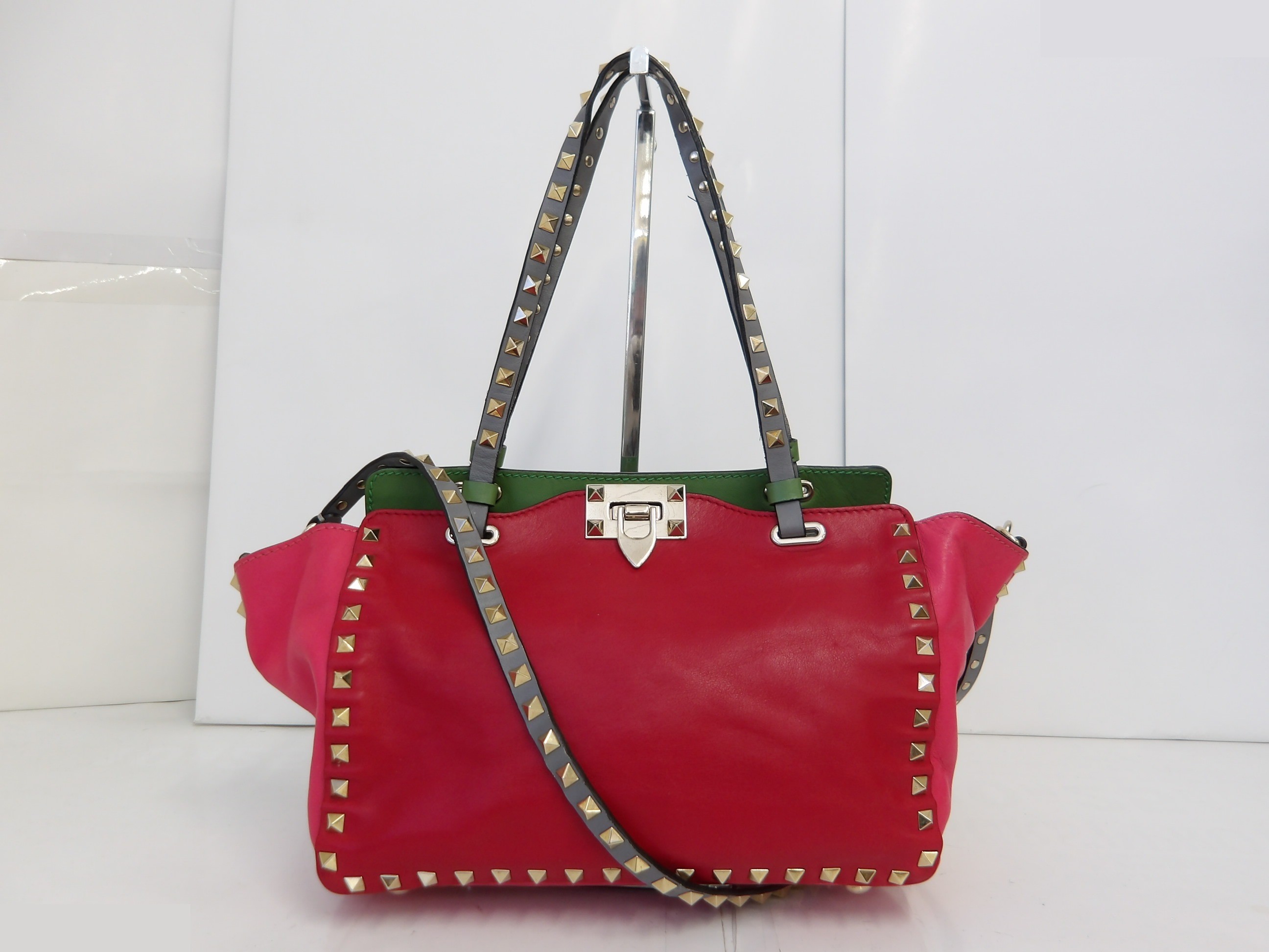 Rockstud Tote Bag with Strap