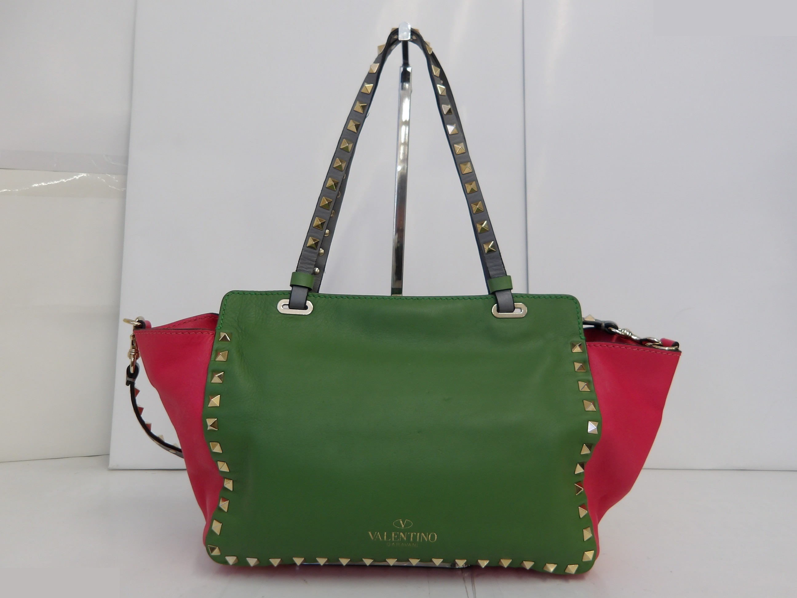Rockstud Tote Bag with Strap — view 2