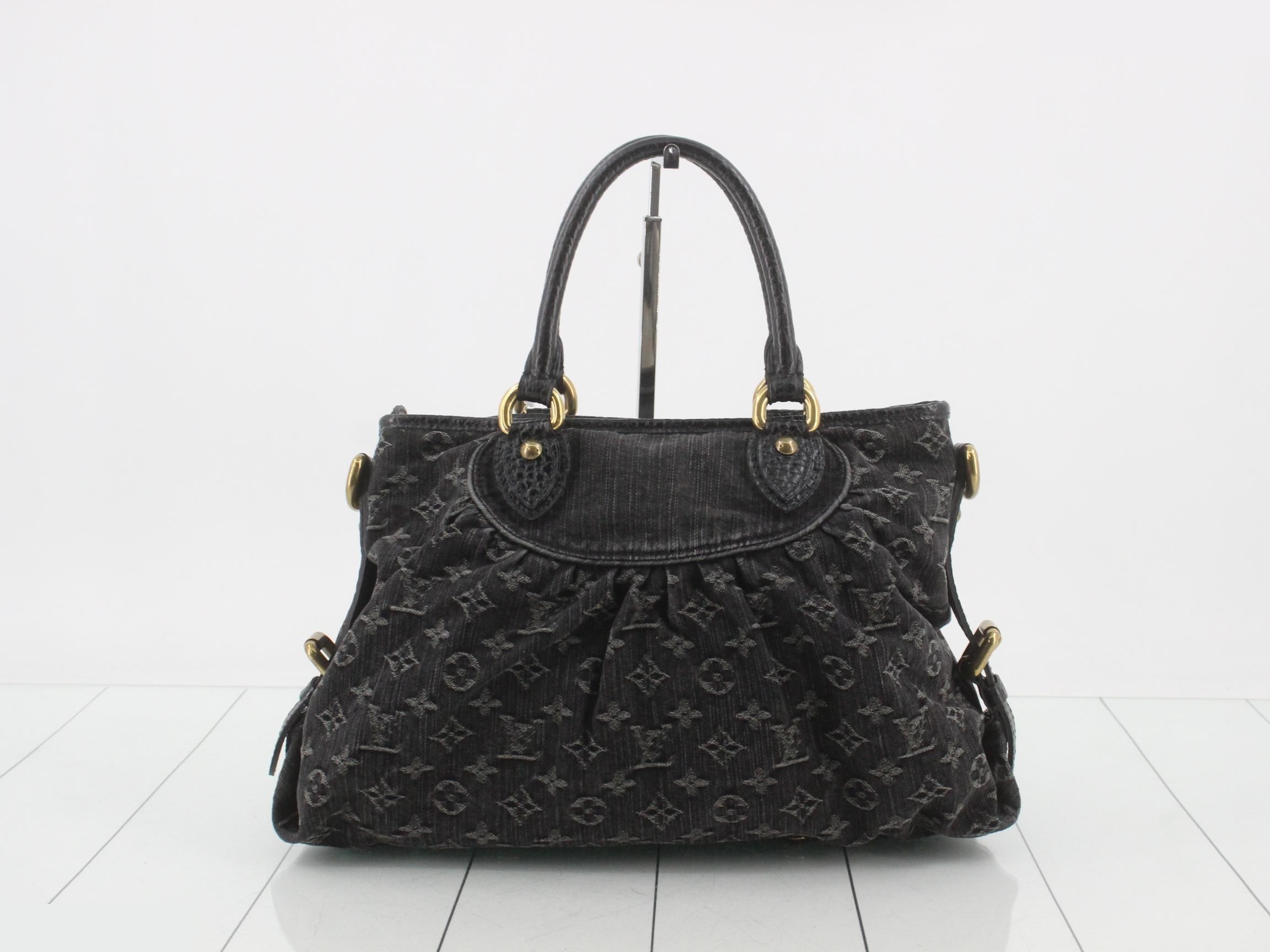 Monogram Denim Neo Cavie Handbag — view 2