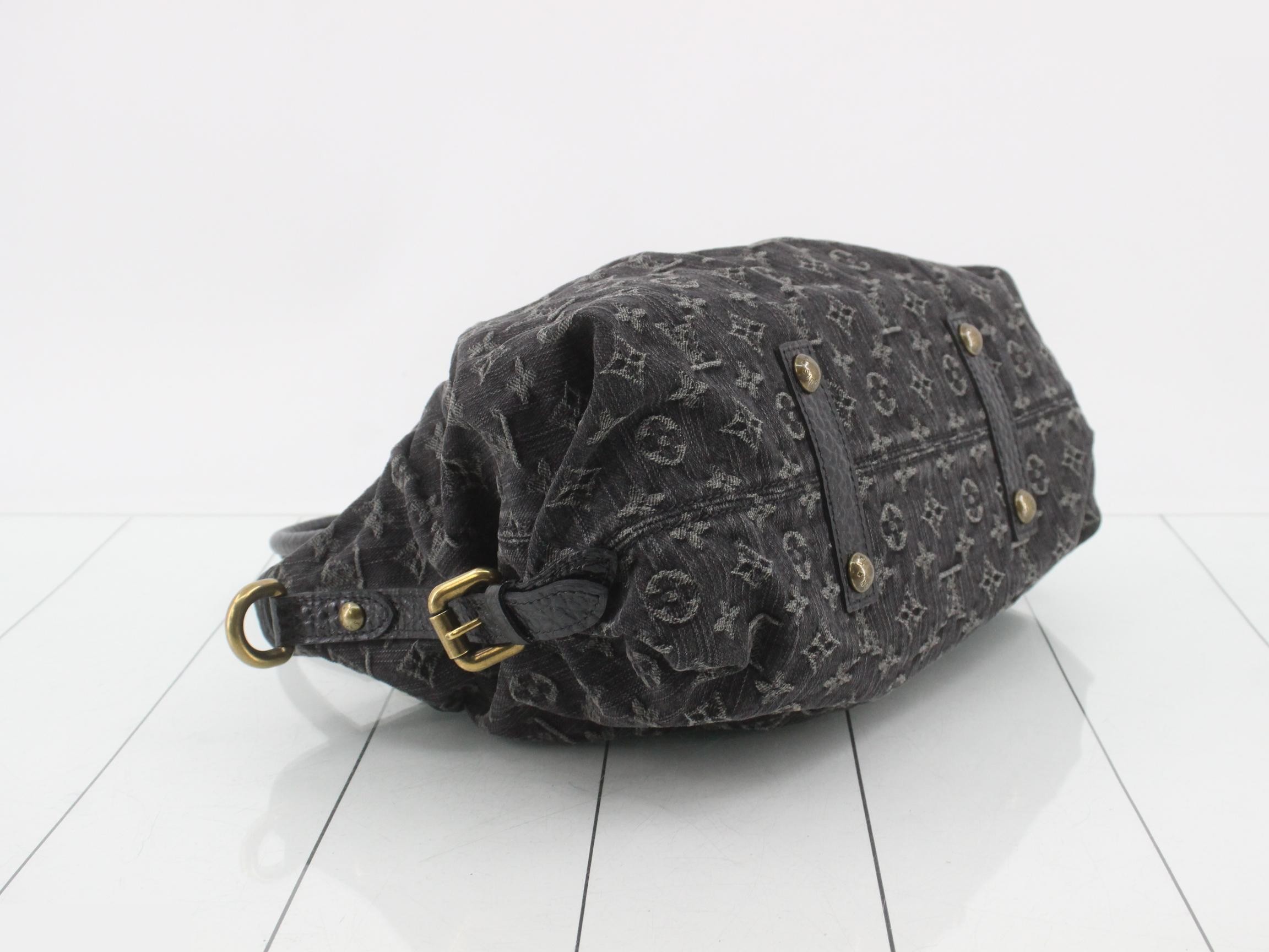 Monogram Denim Neo Cavie Handbag — view 5