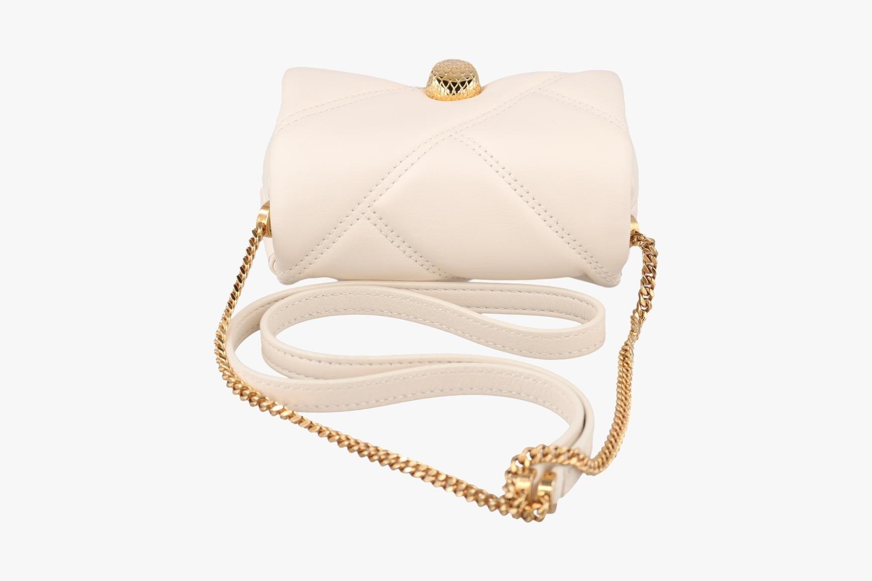 Serpenti Cabochon Micro Calf Ivory Opal — view 5