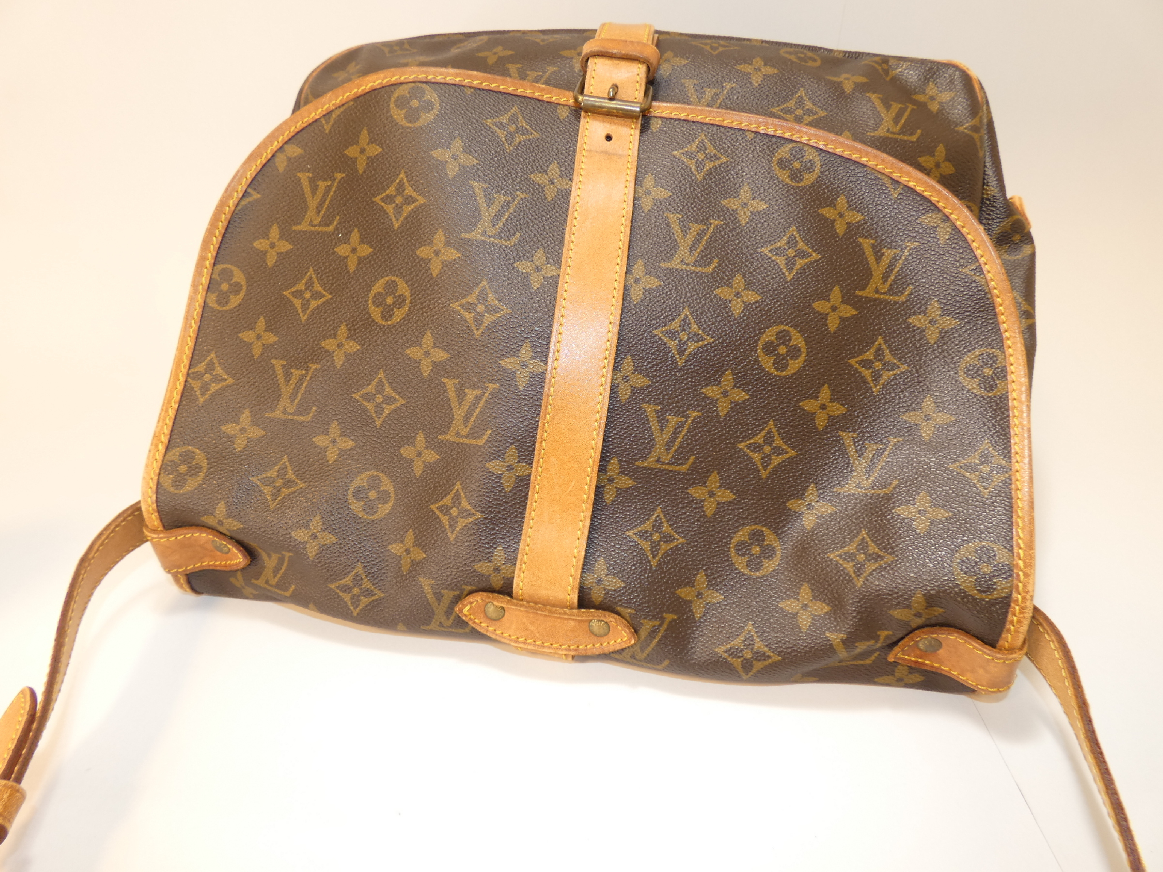 Saumur 35 Monogram Shoulder Bag — view 3