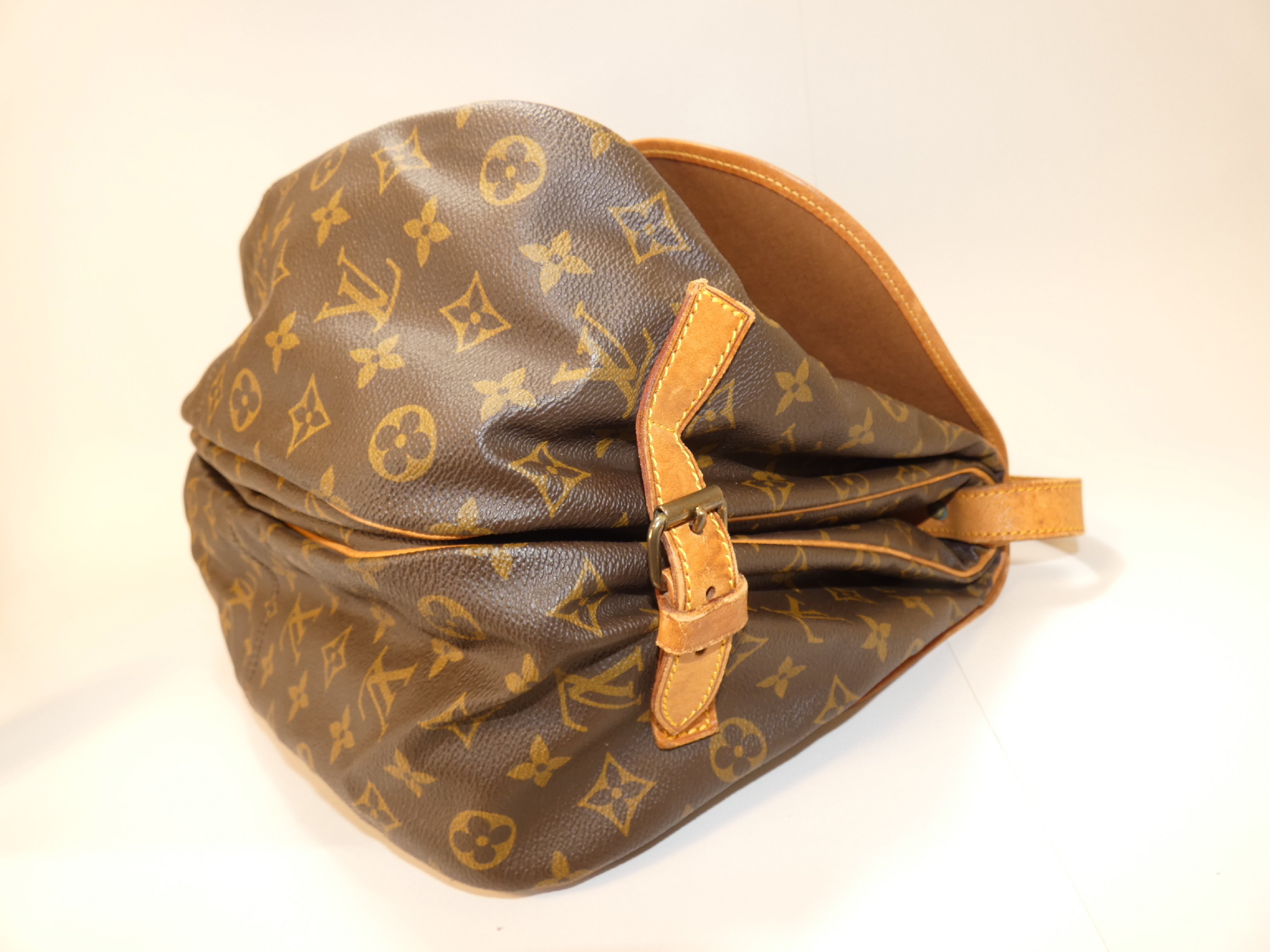 Saumur 35 Monogram Shoulder Bag — view 7