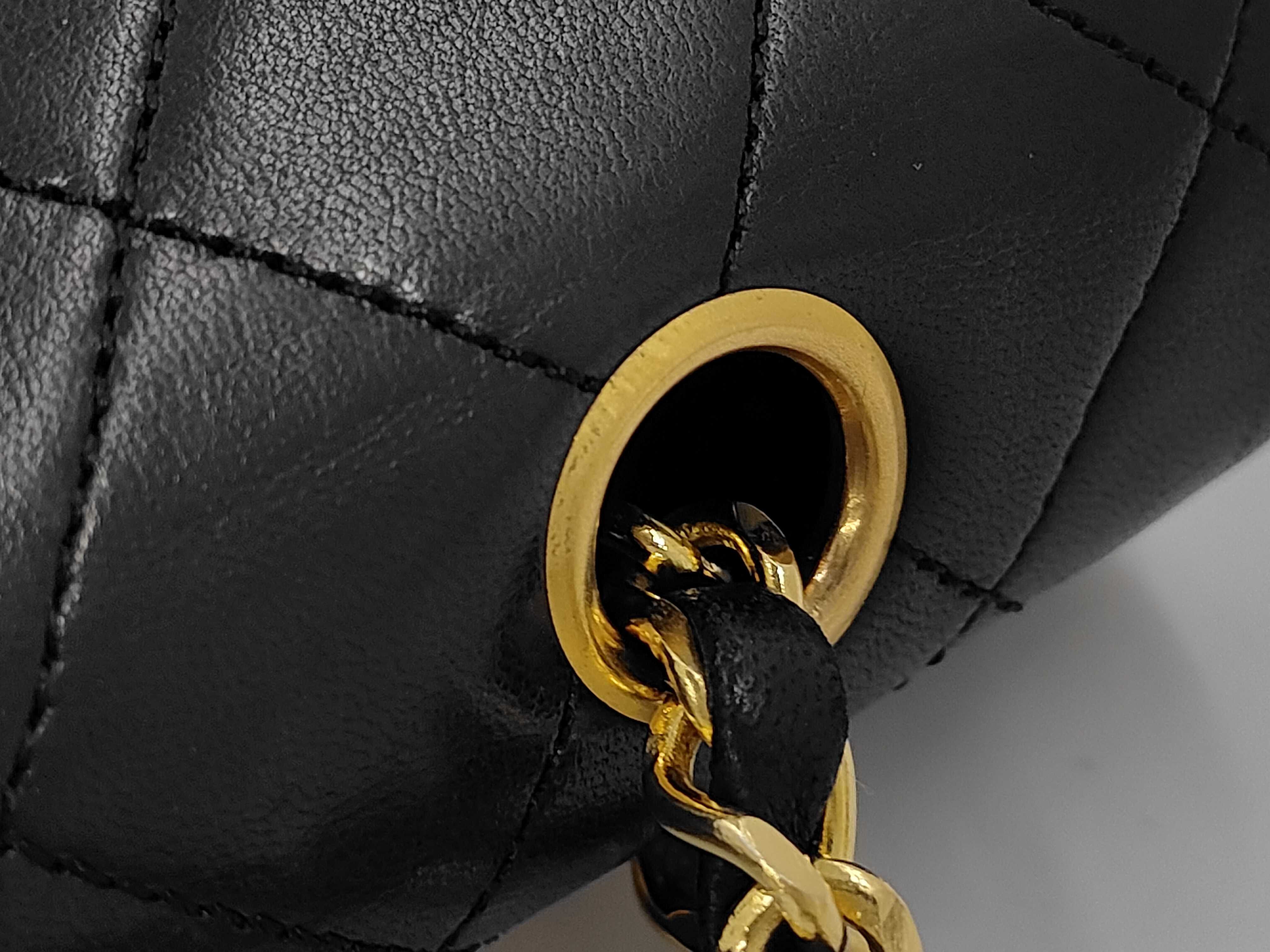 Matelassé 25 Lambskin Double Flap Double Chain Shoulder Bag — view 7