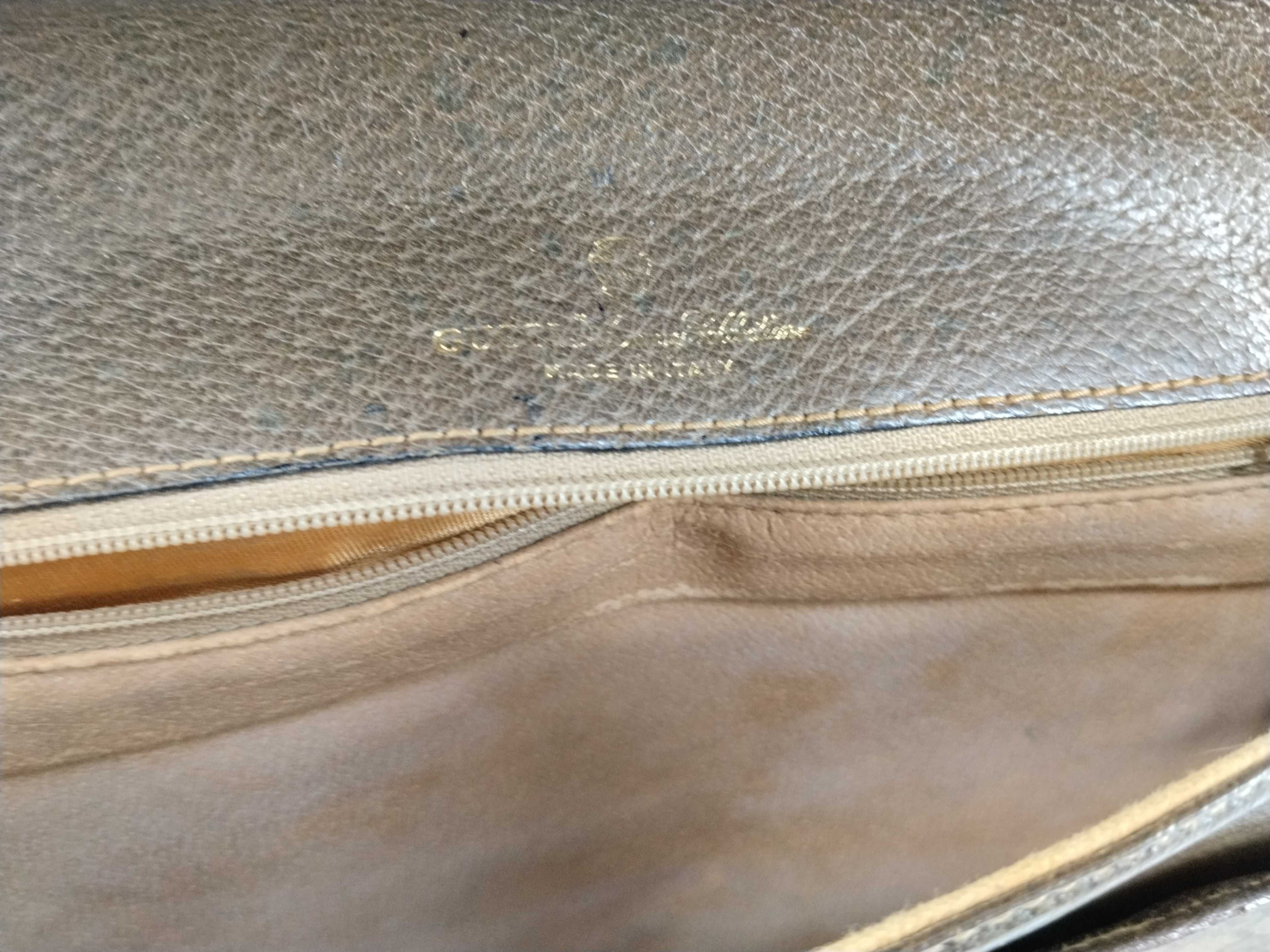 GG Supreme Clutch Bag (Brown) — view 10