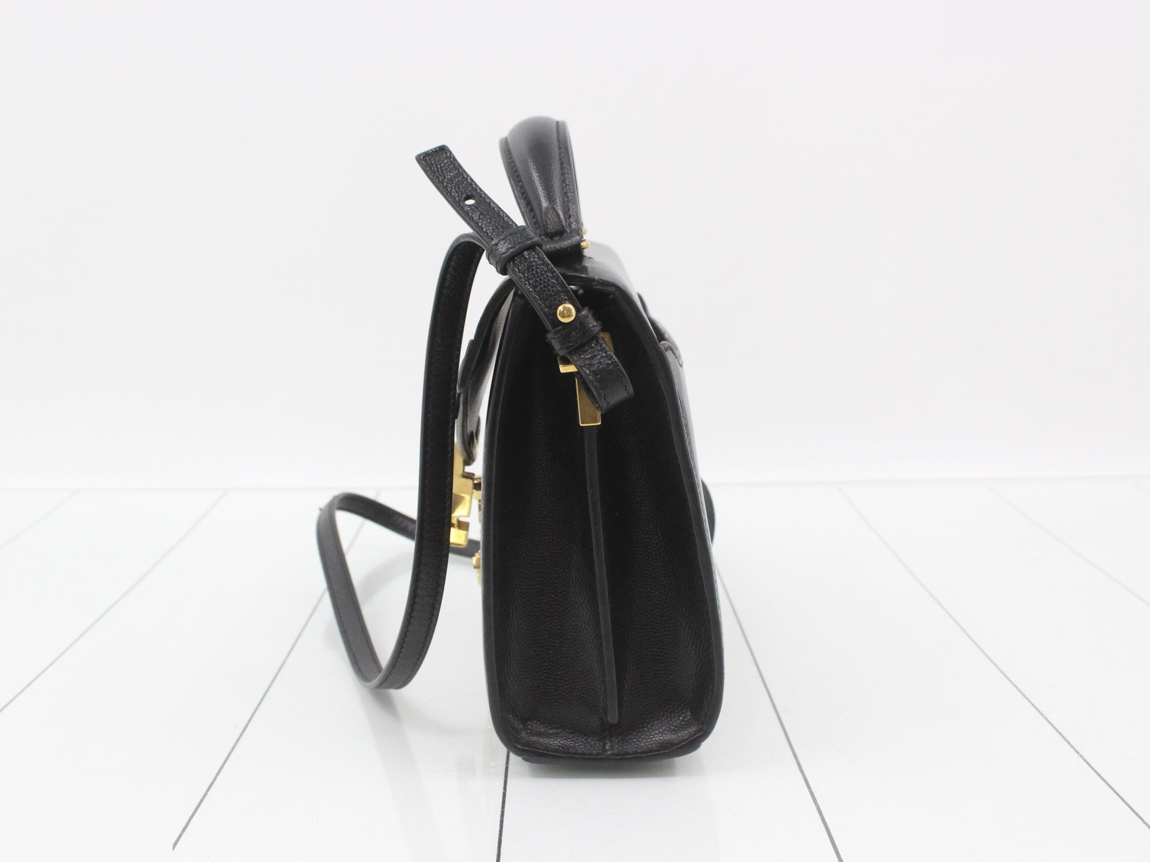 Cassandra Leather 2-Way Handbag — view 3