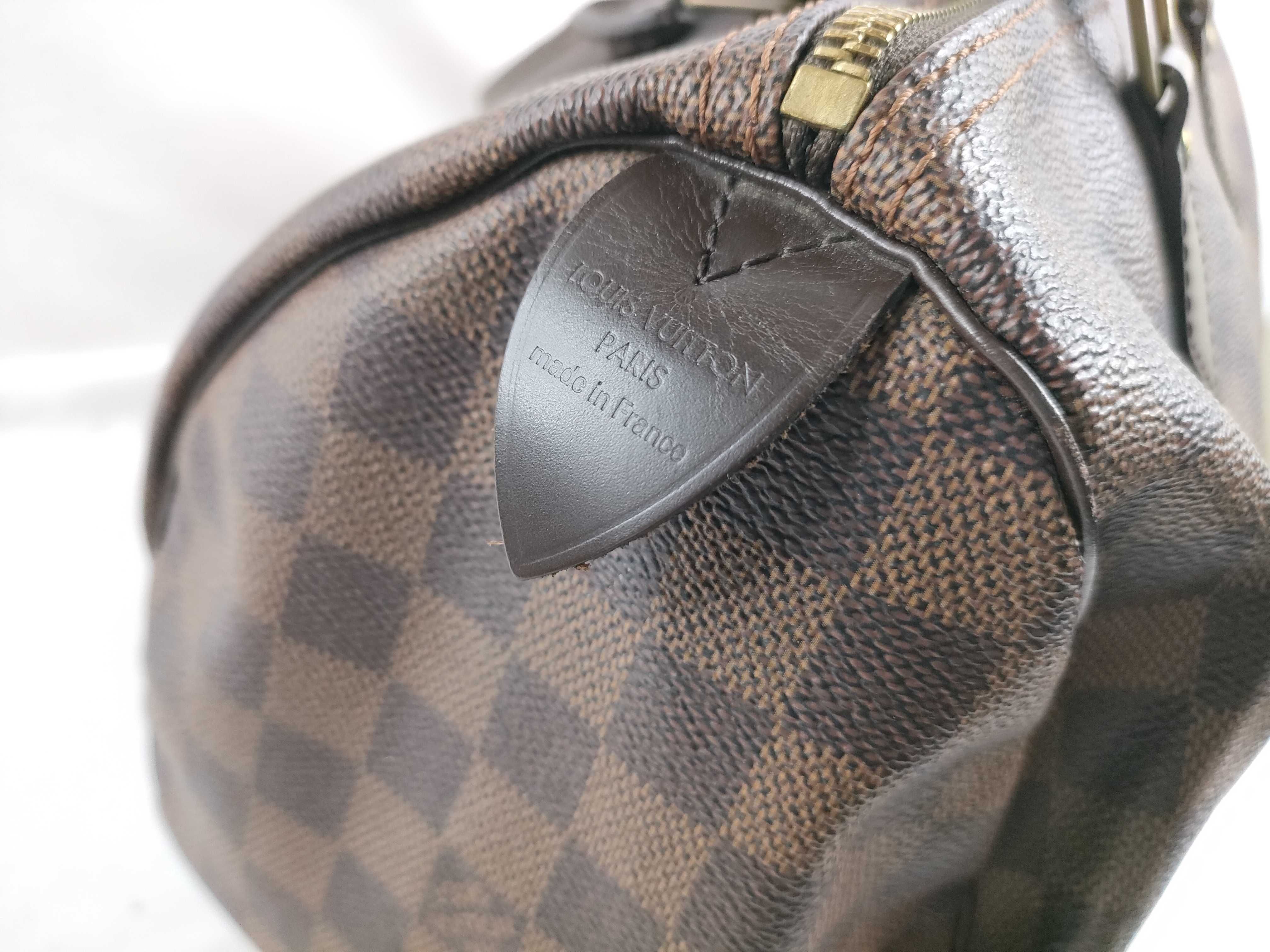 Damier ID- Damier Speedy 30 N41531 Brown #SP2171 Handbag — view 6