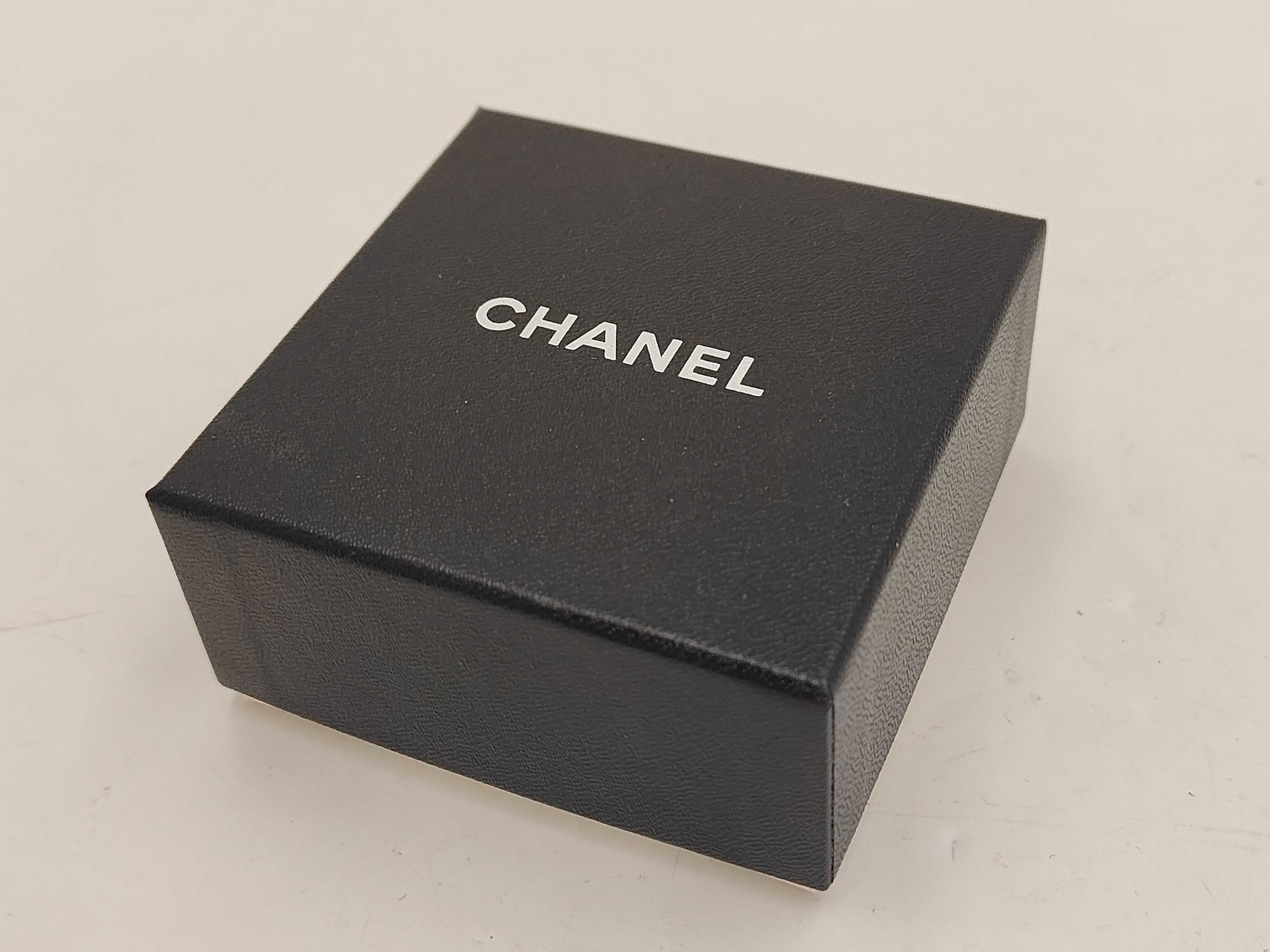 earrings, Coco Mark design, silver color, with box. — view 8