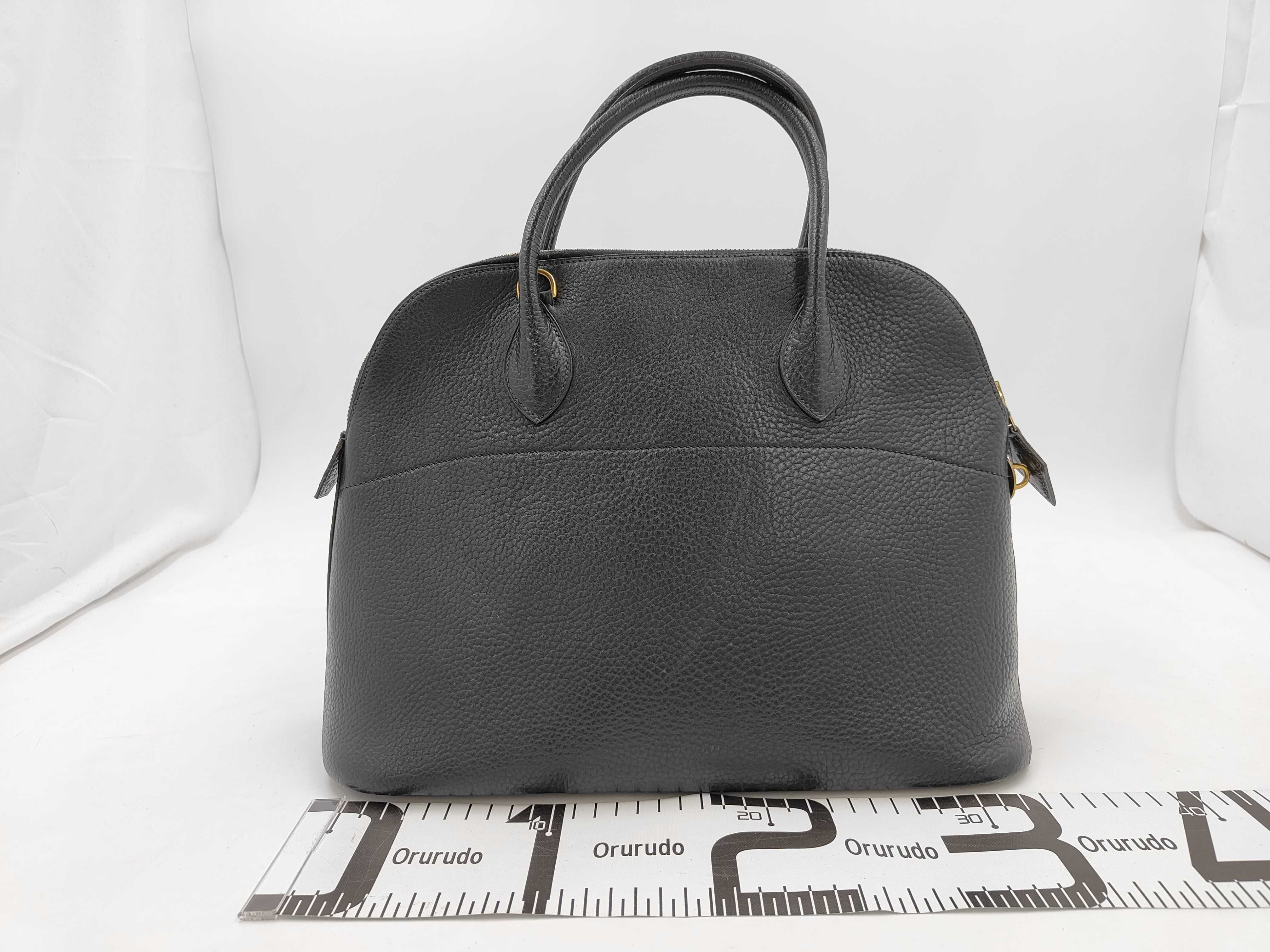 Bolide 35 Ardennes Black Gold Hardware Handbag — view 2