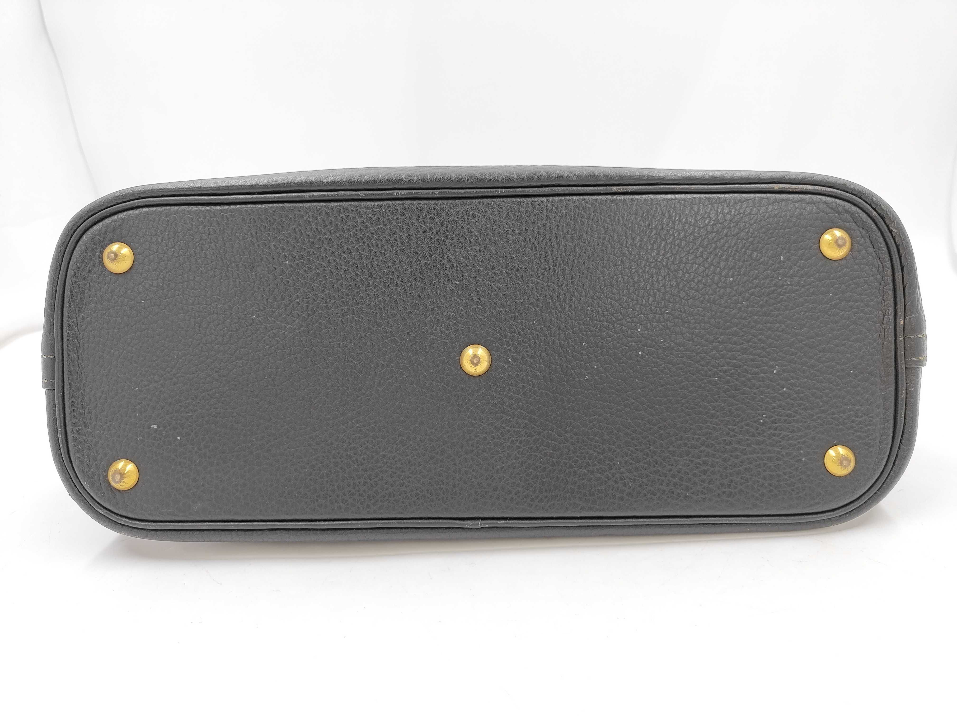 Bolide 35 Ardennes Black Gold Hardware Handbag — view 7