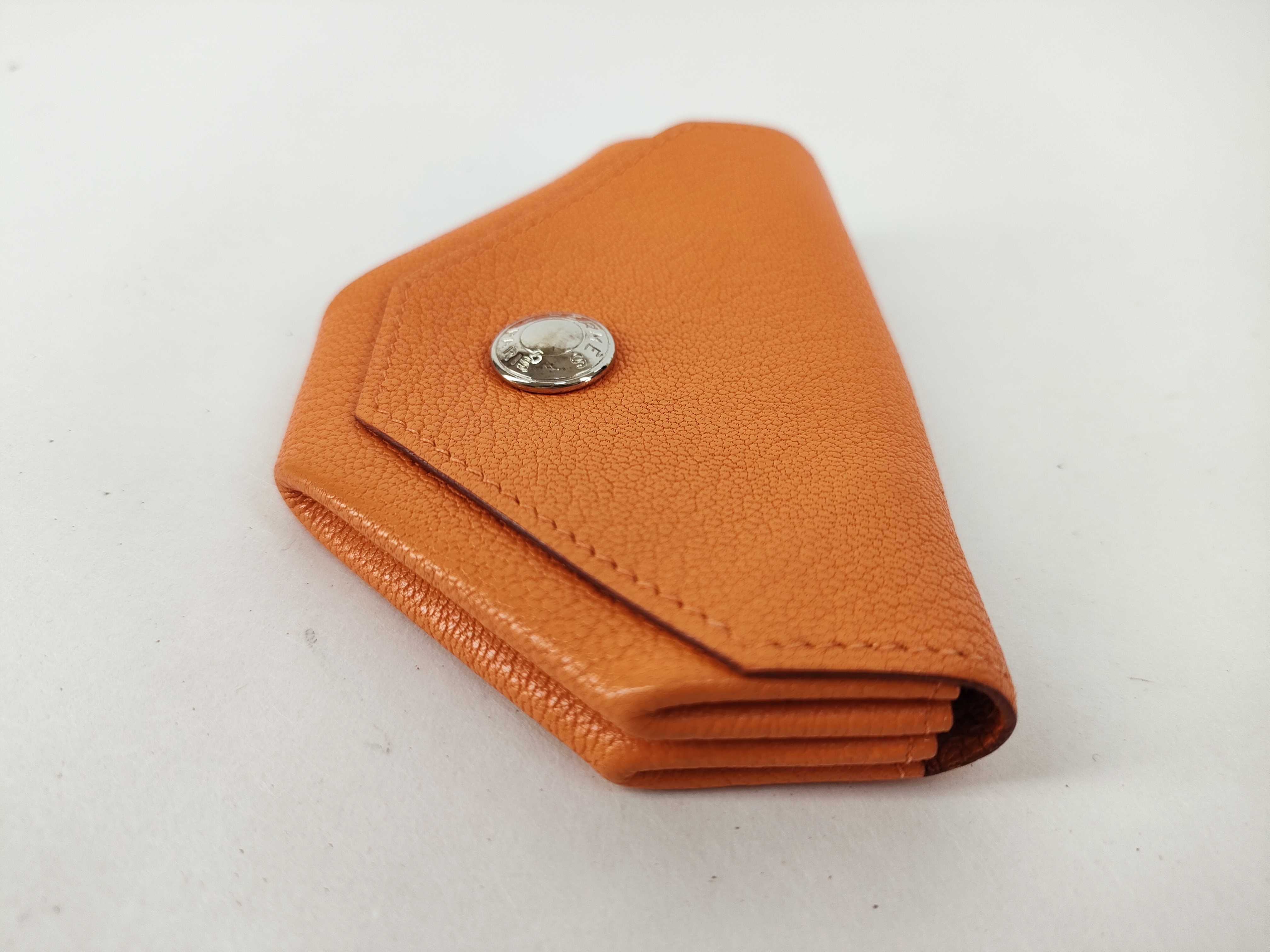 Le Vingt-Quatre Coin Case Orange Coin Case — view 3