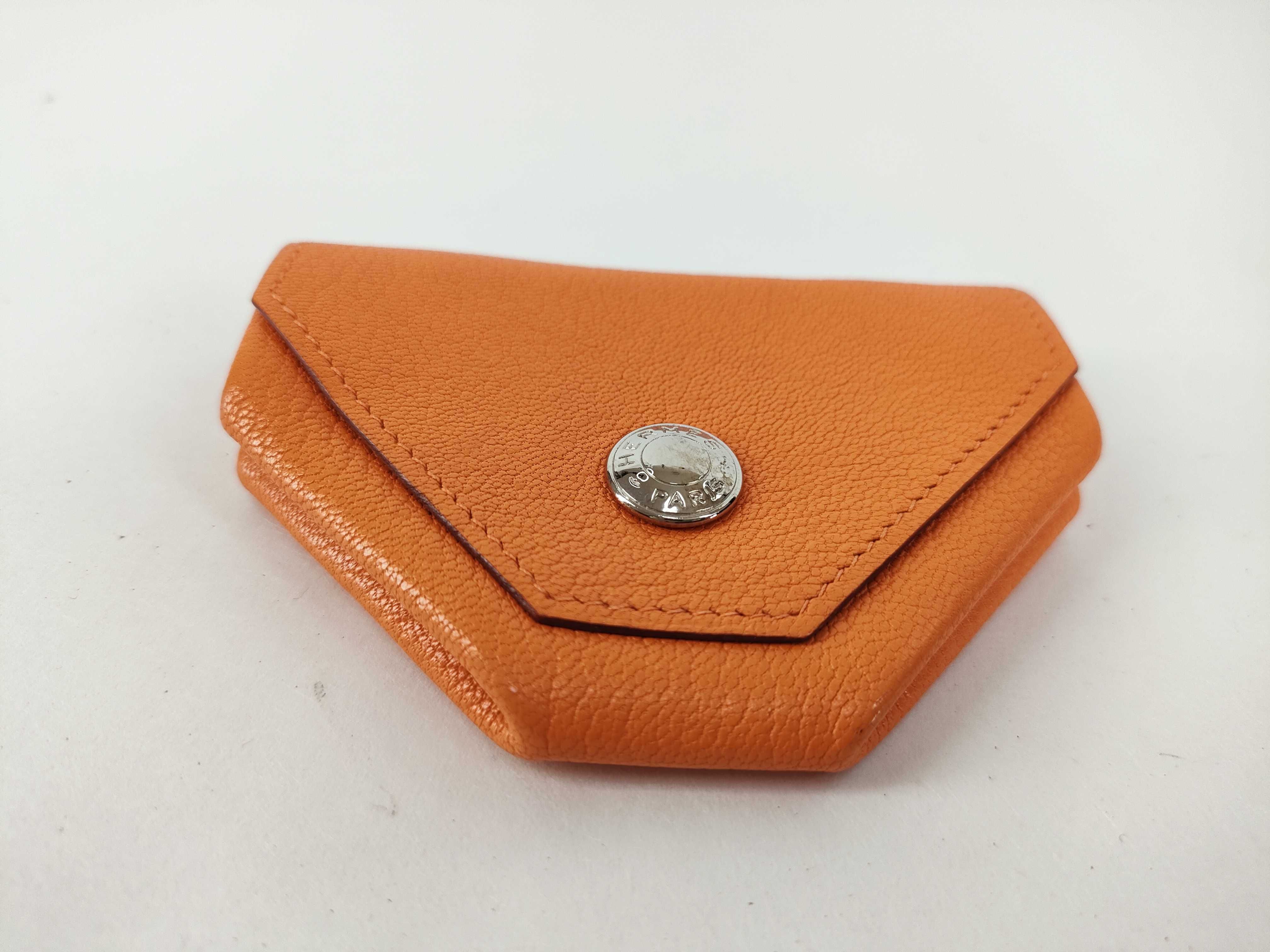 Le Vingt-Quatre Coin Case Orange Coin Case — view 4