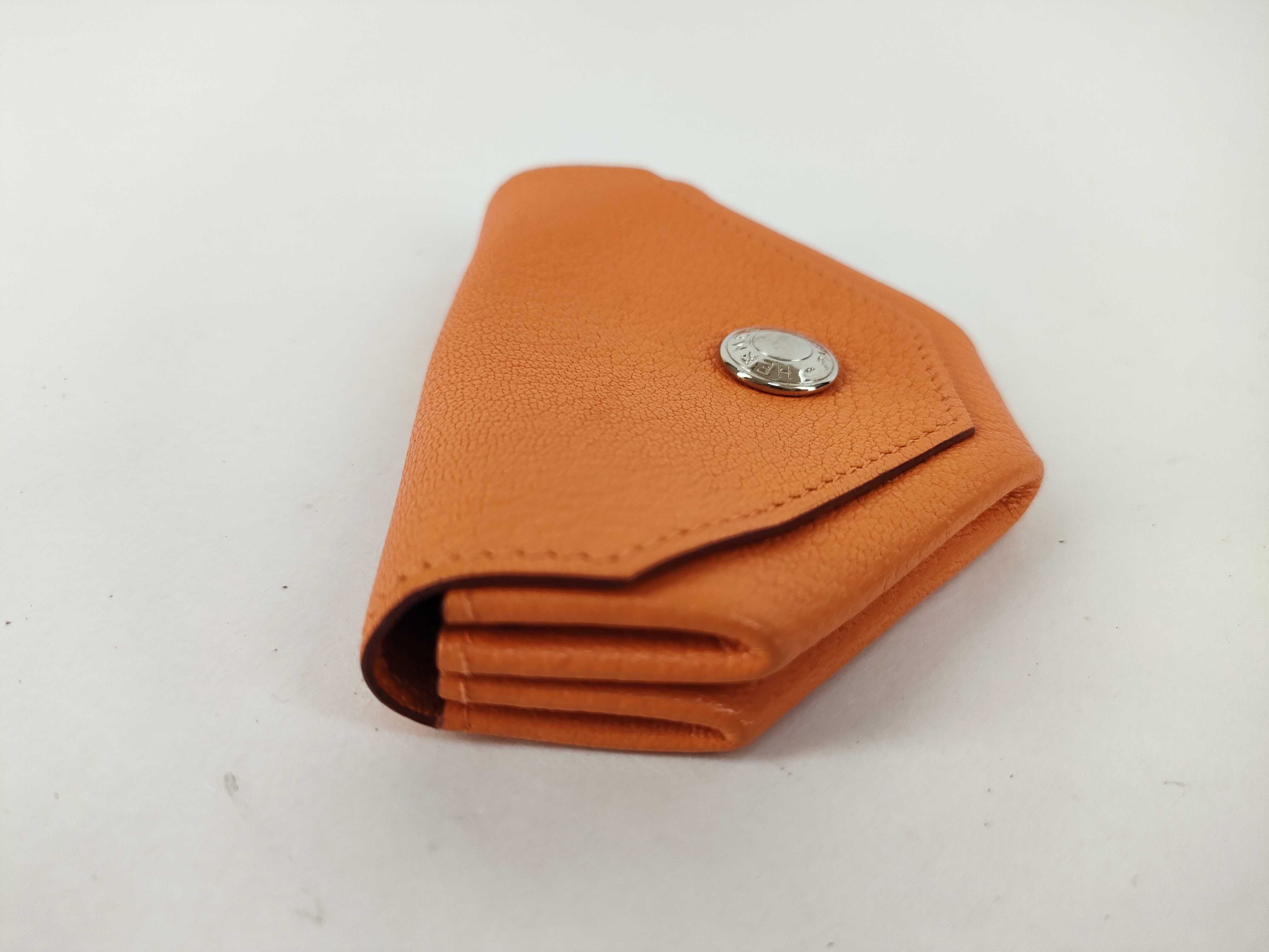 Le Vingt-Quatre Coin Case Orange Coin Case — view 5