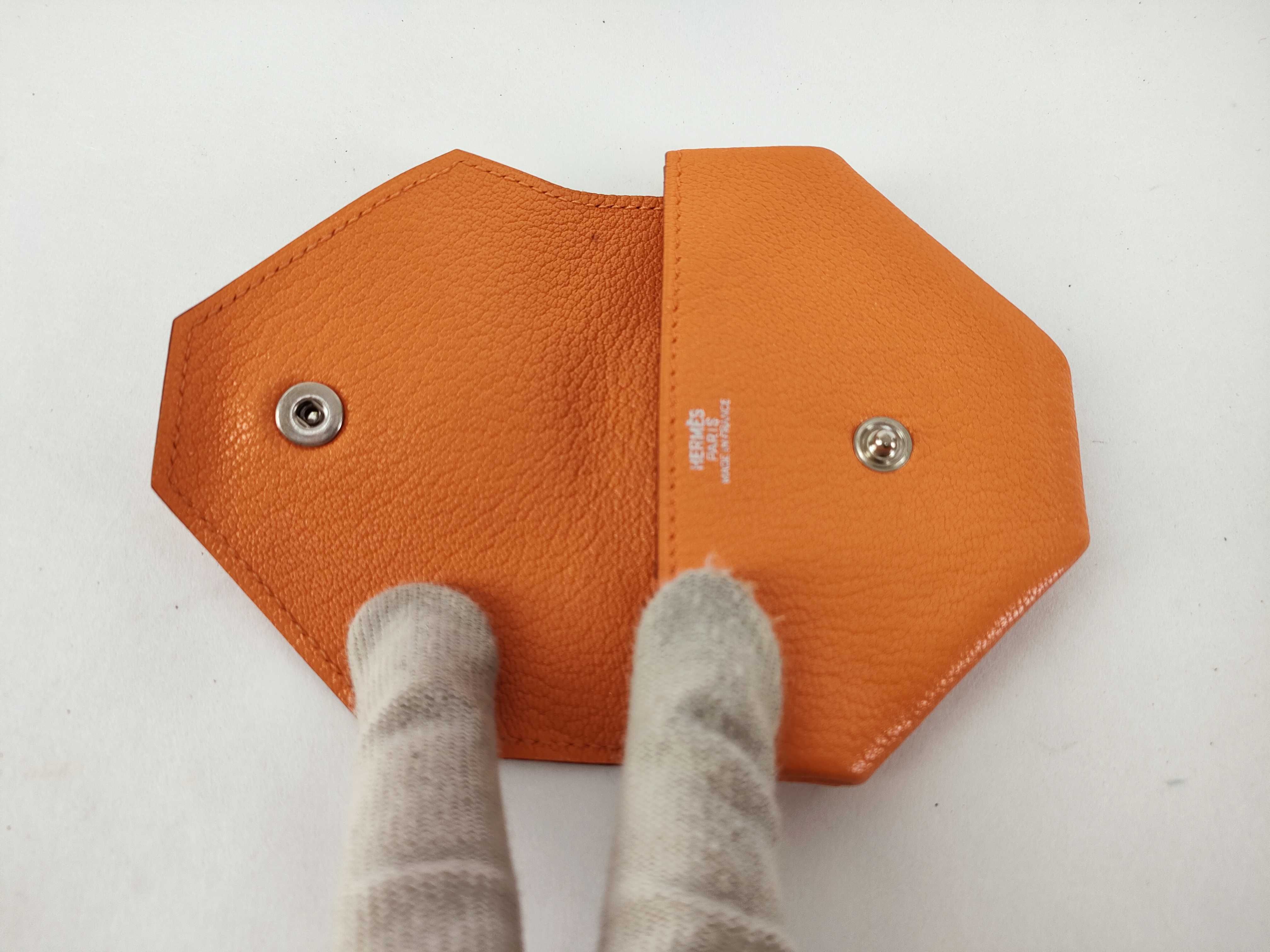 Le Vingt-Quatre Coin Case Orange Coin Case — view 8