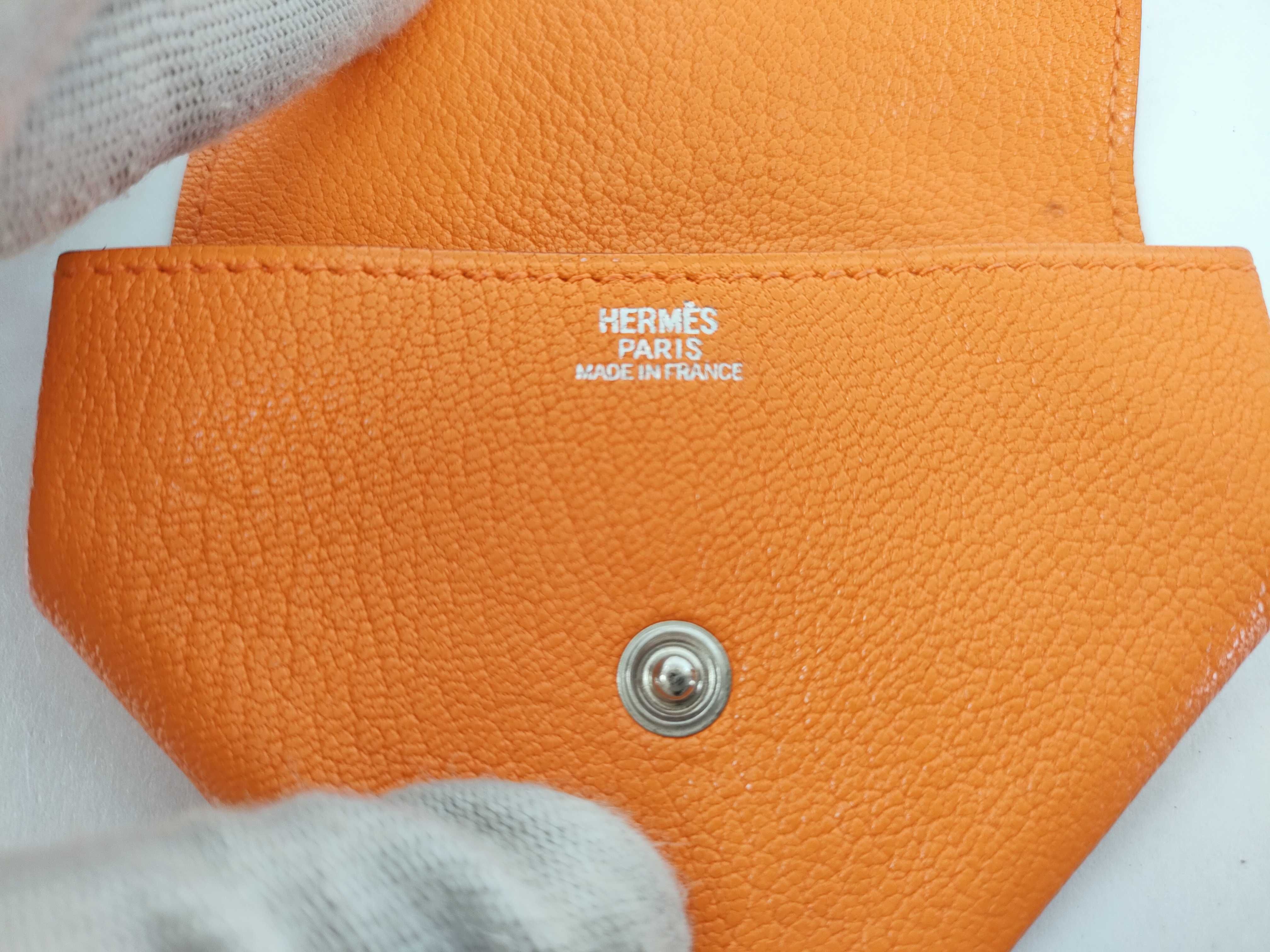 Le Vingt-Quatre Coin Case Orange Coin Case — view 9