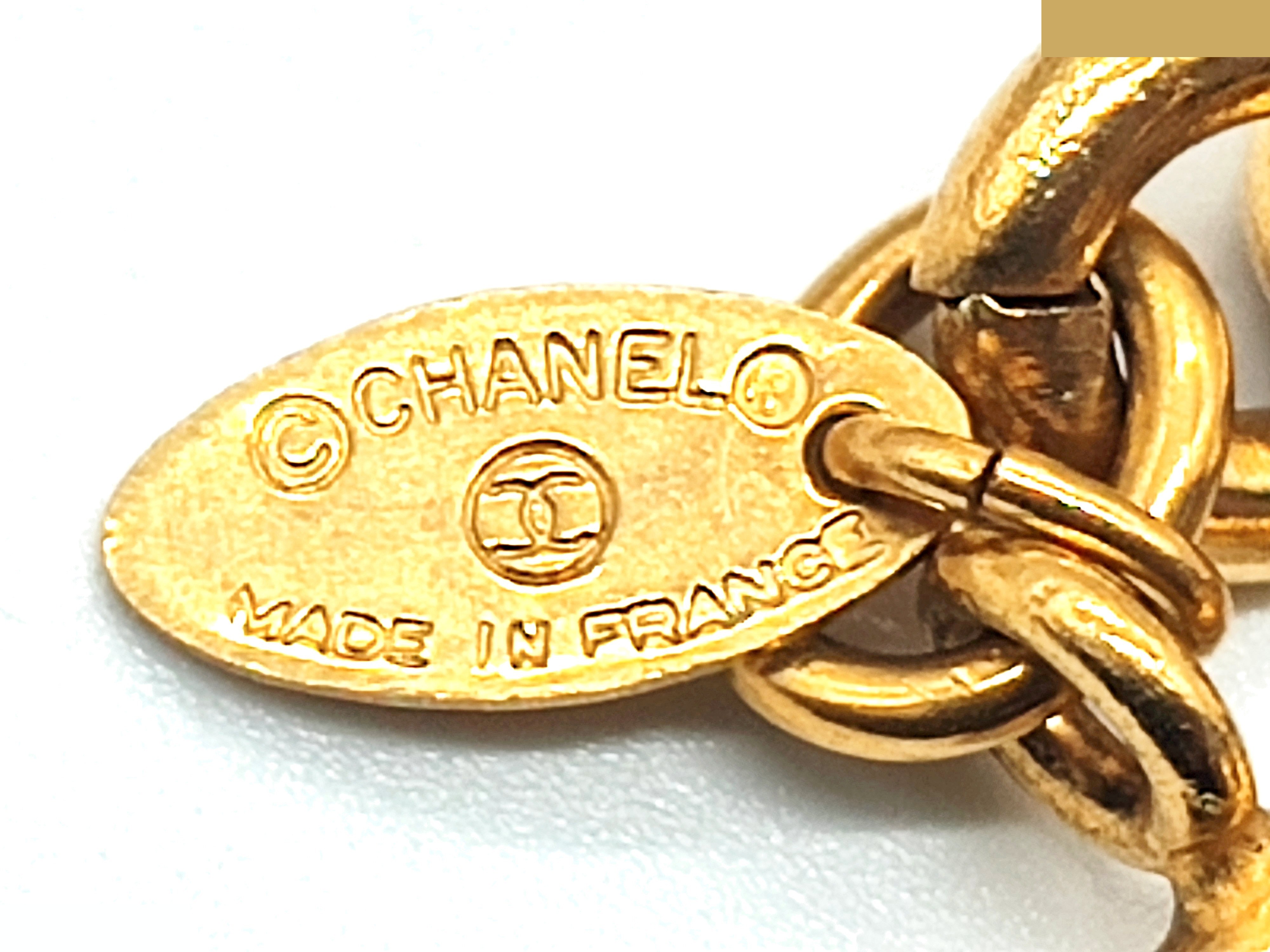 Big Coco Mark Matelassé Necklace, Chain approx. 76cm — view 2