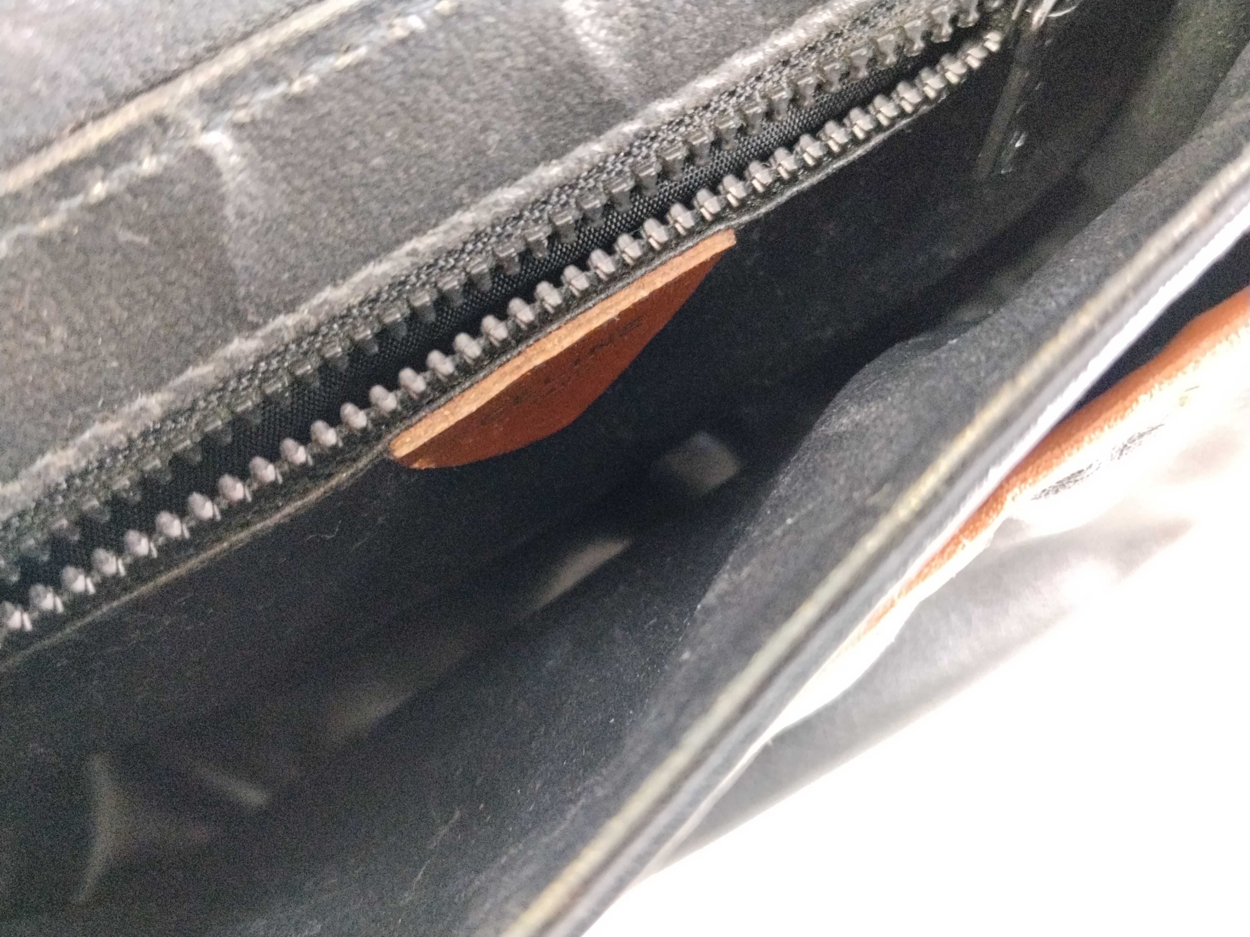 Shoulder Bag Leather Black Brown Shoulder Bag — view 11