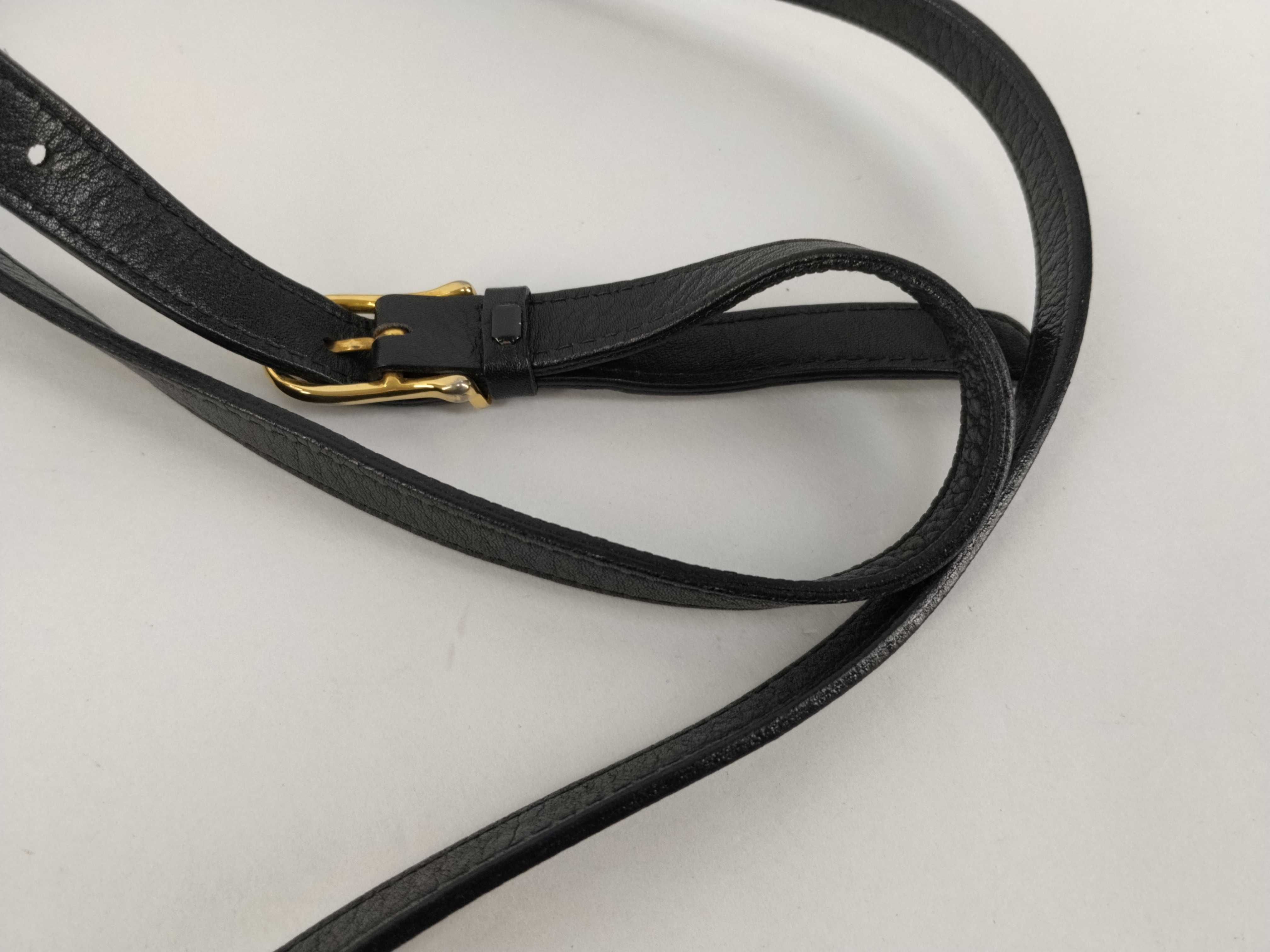 Shoulder Bag Leather Black Brown Shoulder Bag — view 4