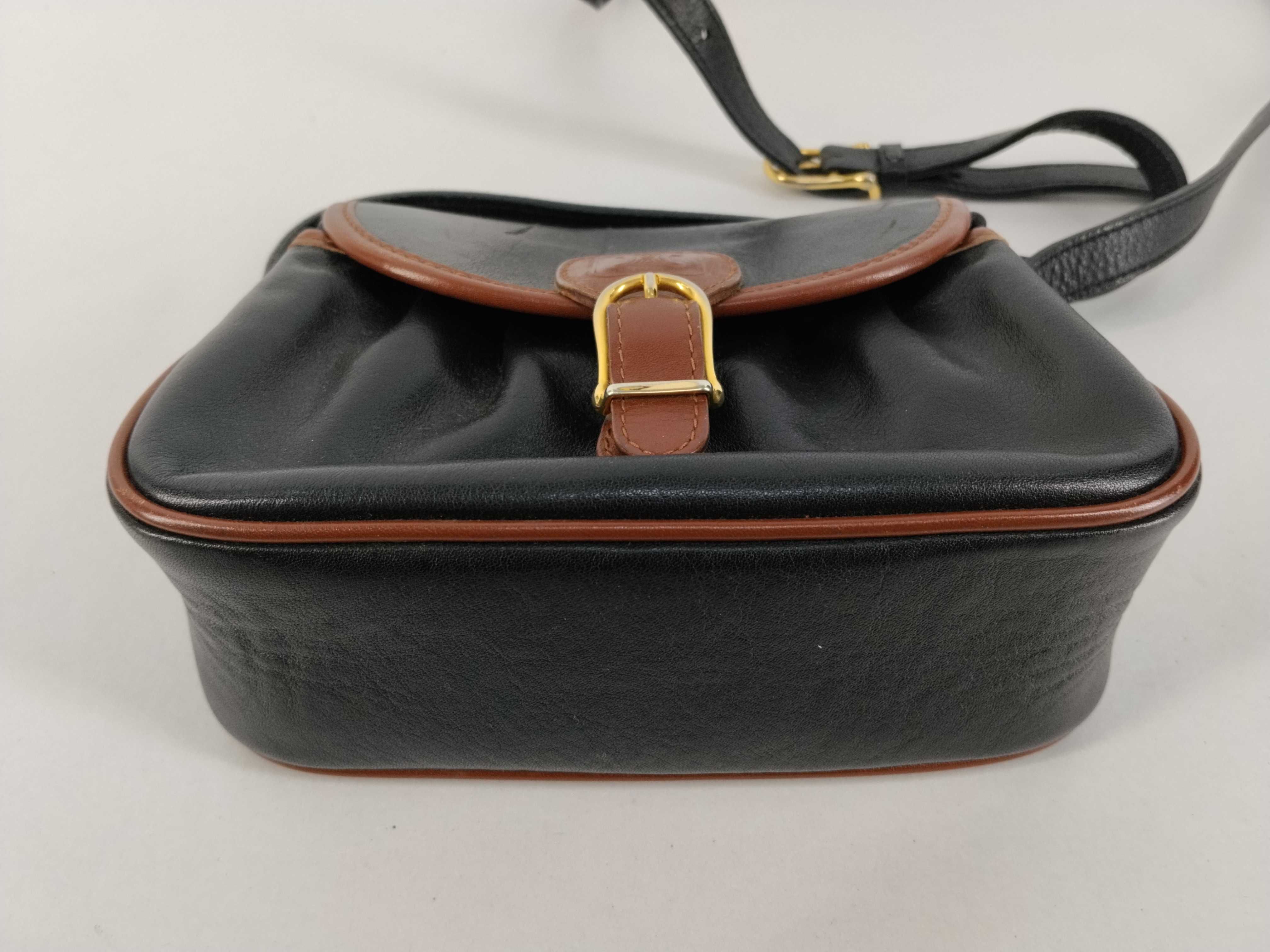 Shoulder Bag Leather Black Brown Shoulder Bag — view 7