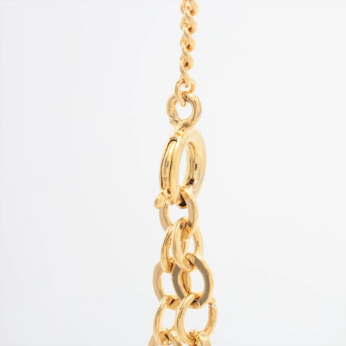 CD Logo Necklace GP Gold — view 3