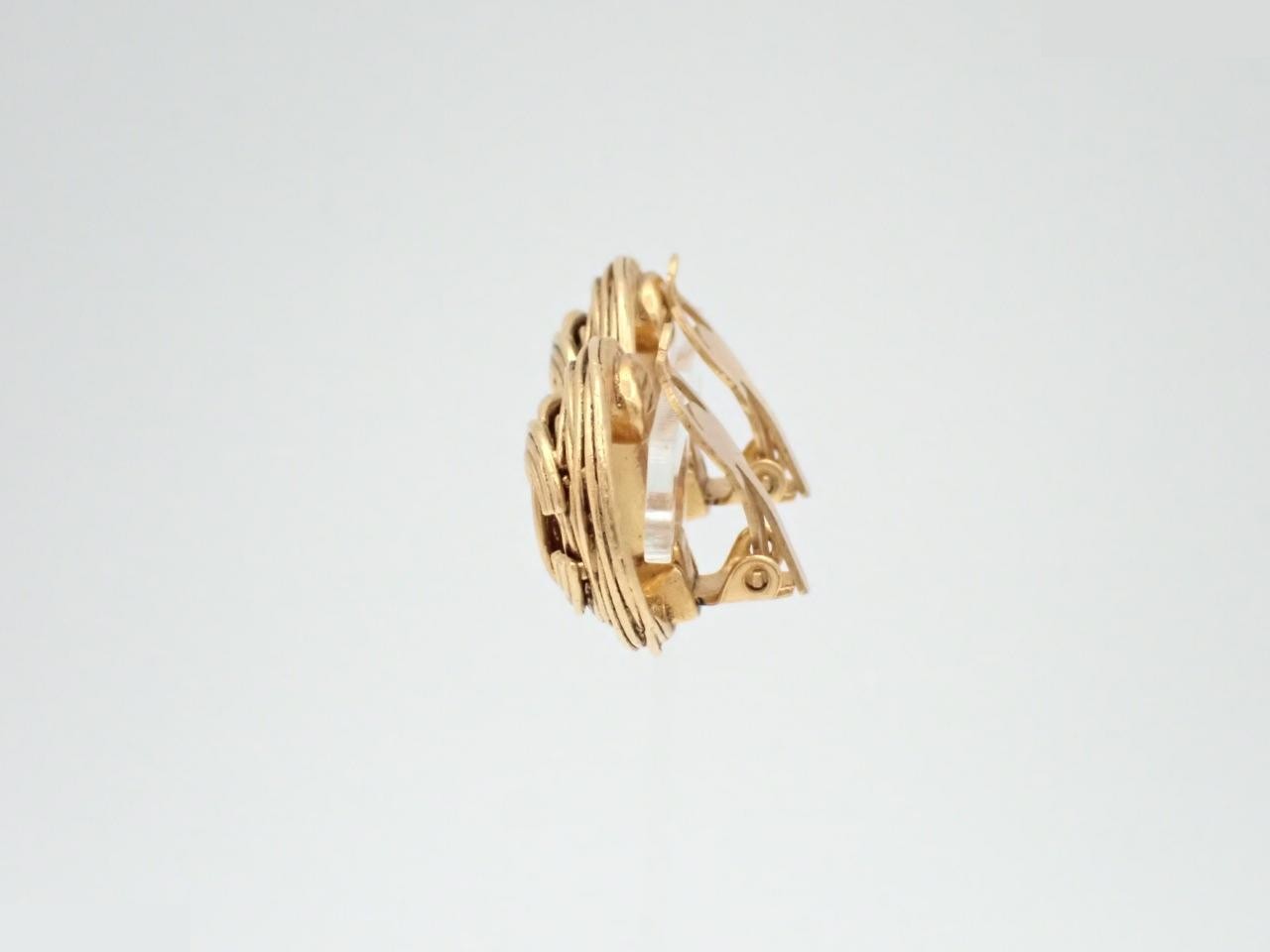 Coco Mark Gold Earrings 94A — view 3