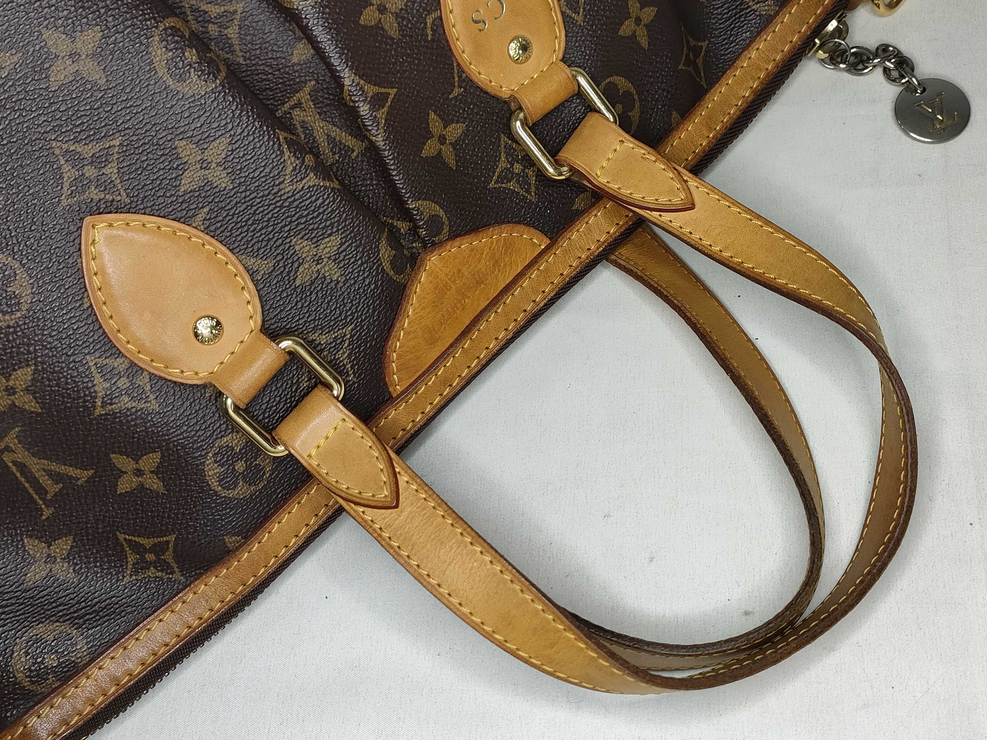 Monogram PH - Monogram Canvas Palermo Tote Bag Brown — view 3