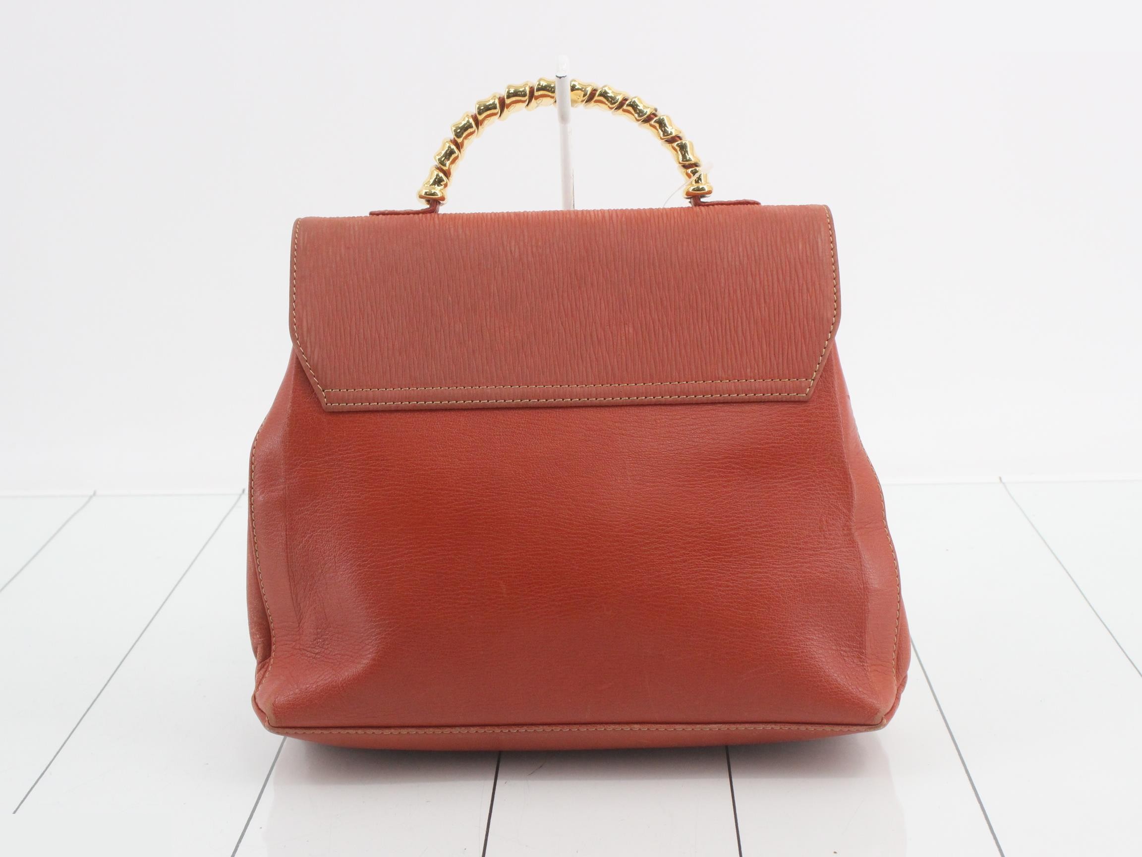Velázquez 2-Way Handbag, Leather, Brown — view 2
